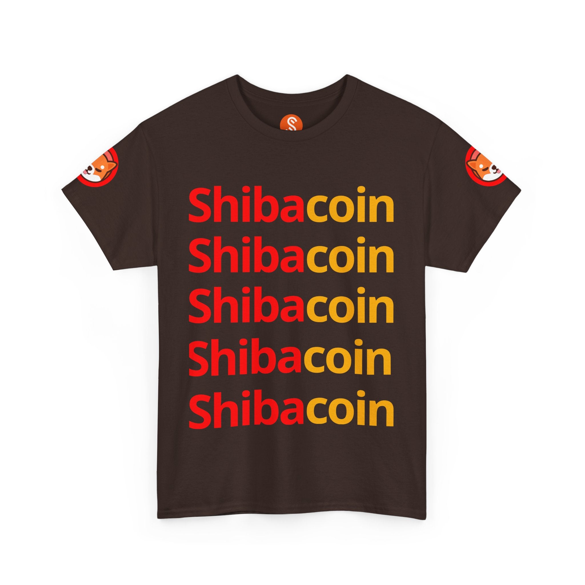 Official SHIC Unisex Heavy Cotton Tee | Crypto Fan Shirt, Doge Coin Tee, Casual Wear, Gift for Crypto Enthusiasts, Unique T-Shirt