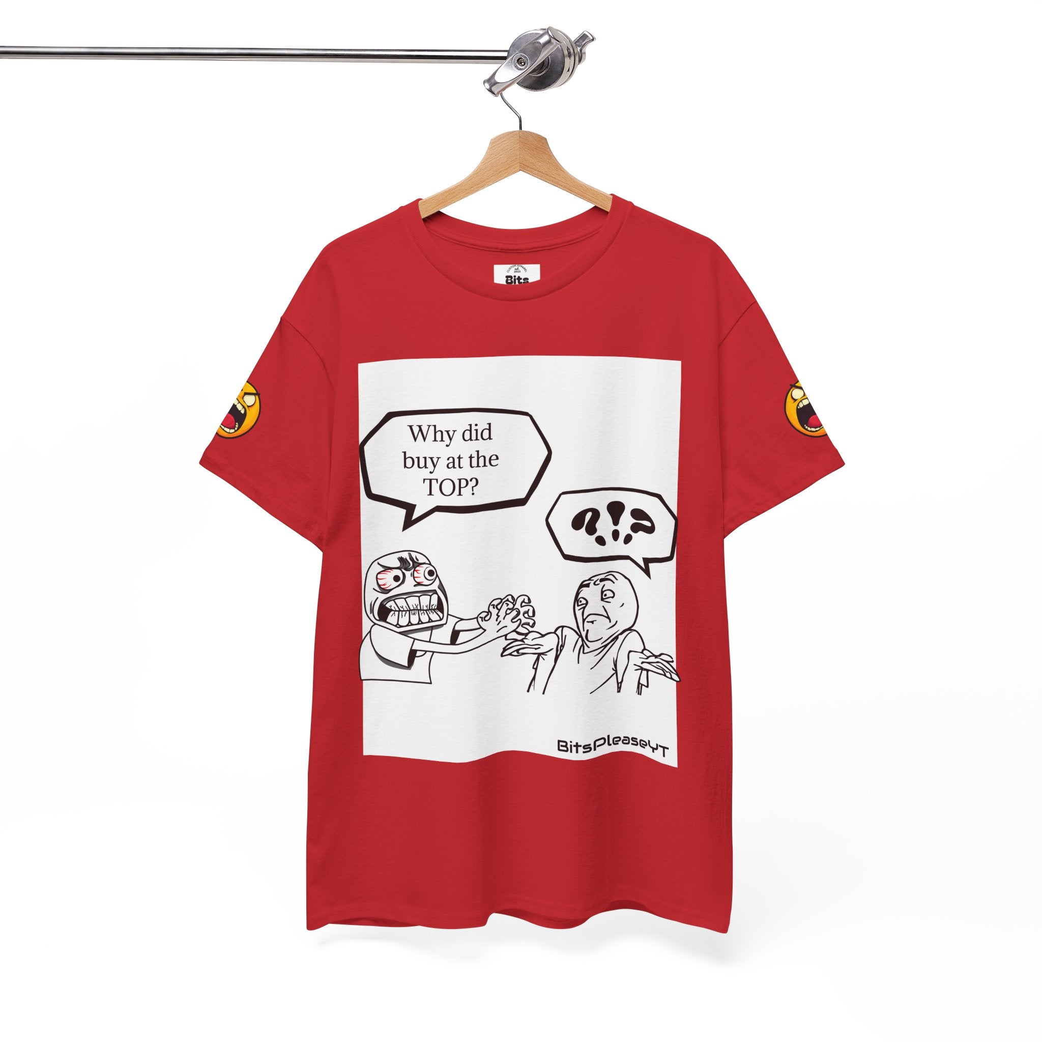 Meme T-Shirt Collection Created by Bits Please, Heavy Cotton Tee, Unisex