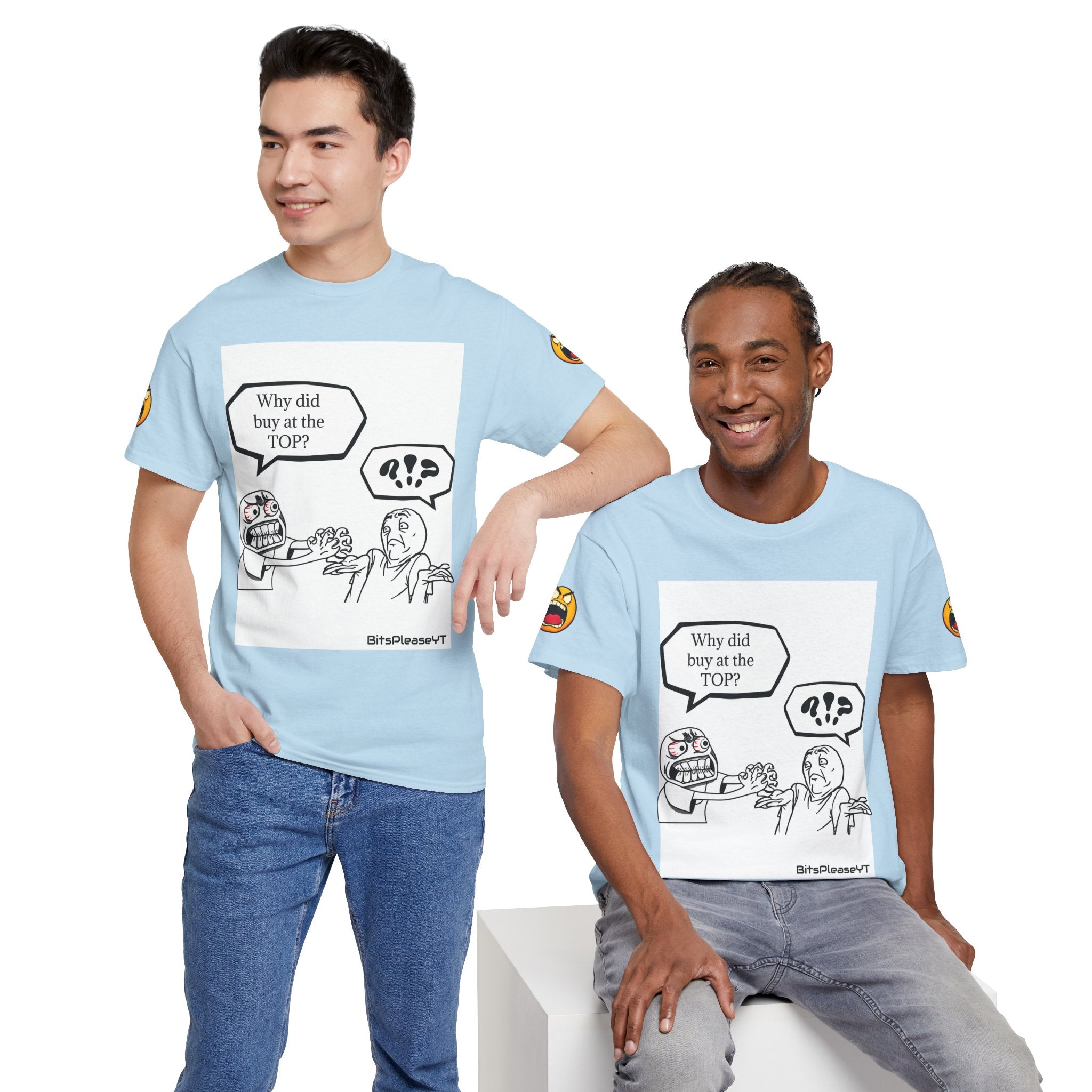 Meme T-Shirt Collection Created by Bits Please, Heavy Cotton Tee, Unisex