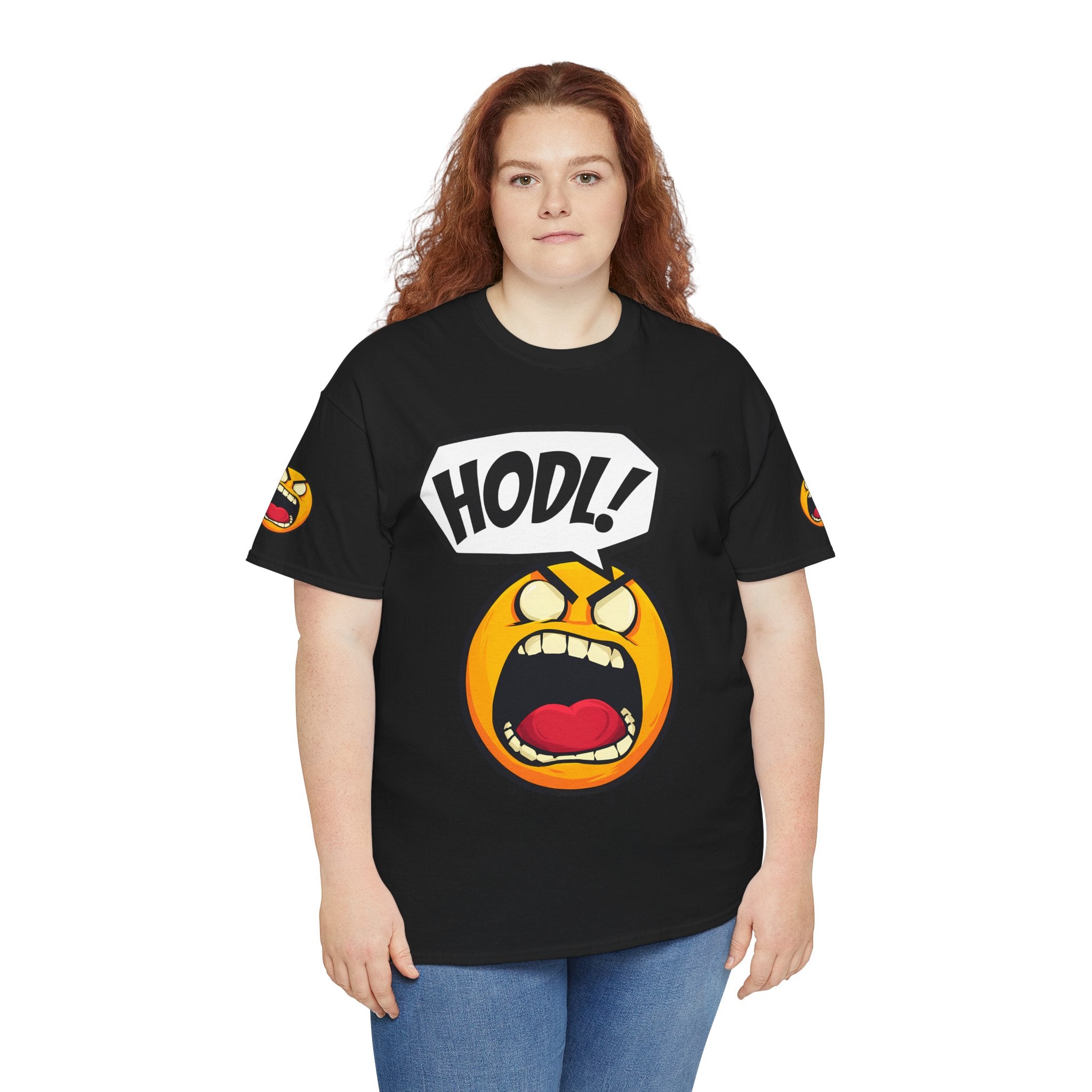 Bits Please HODL Collection, Heavy Cotton Tee, Unisex