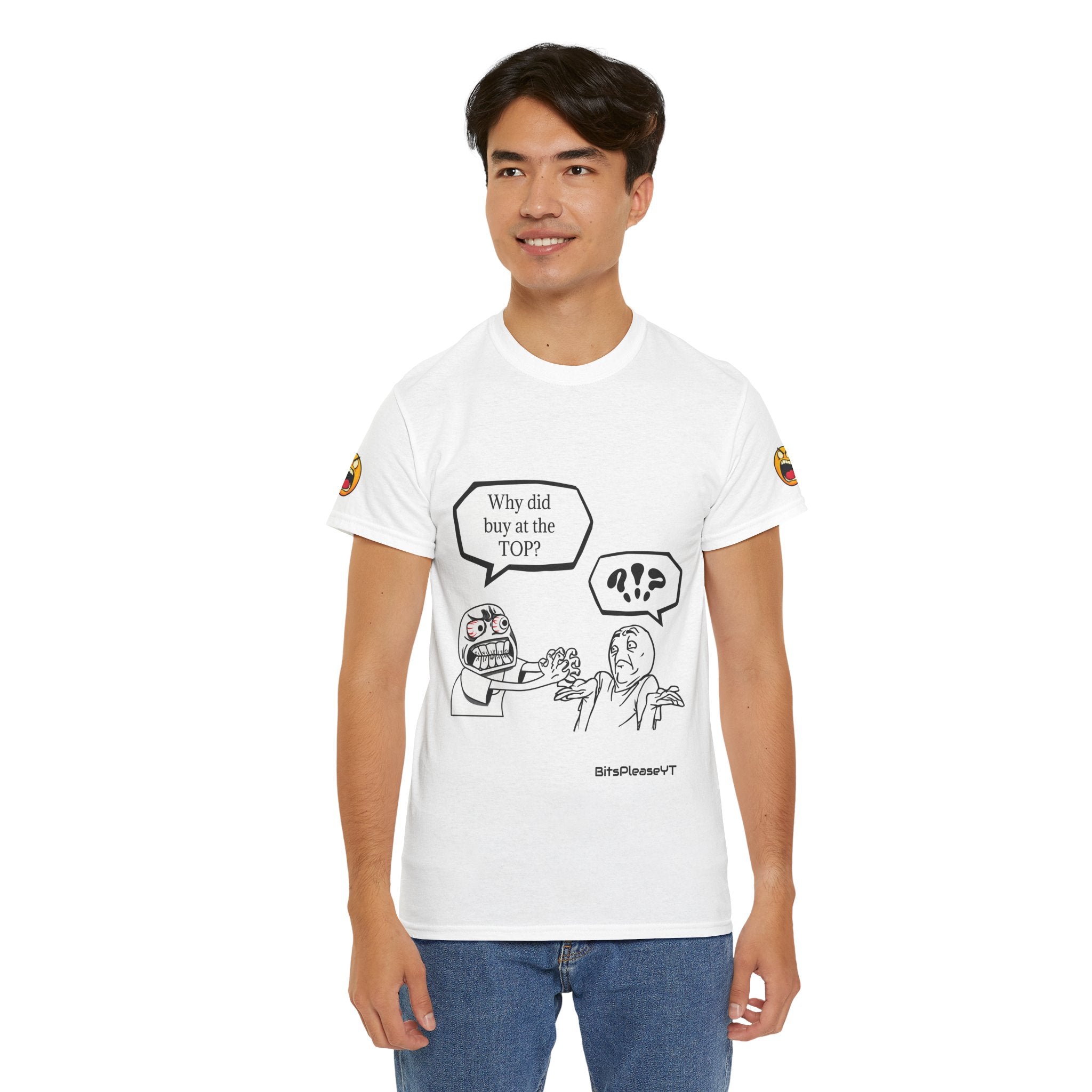 Meme T-Shirt Collection Created by Bits Please, Heavy Cotton Tee, Unisex