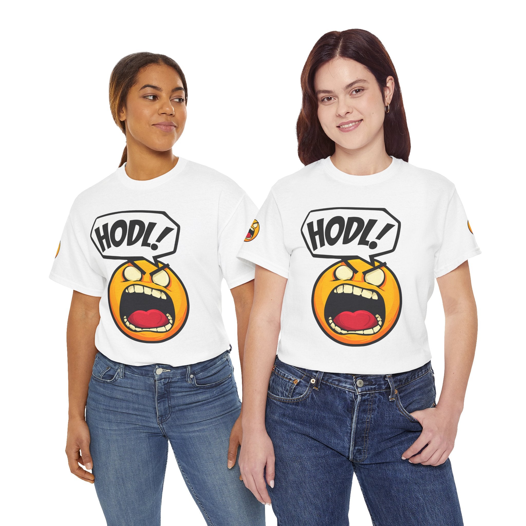 Bits Please HODL Collection, Heavy Cotton Tee, Unisex