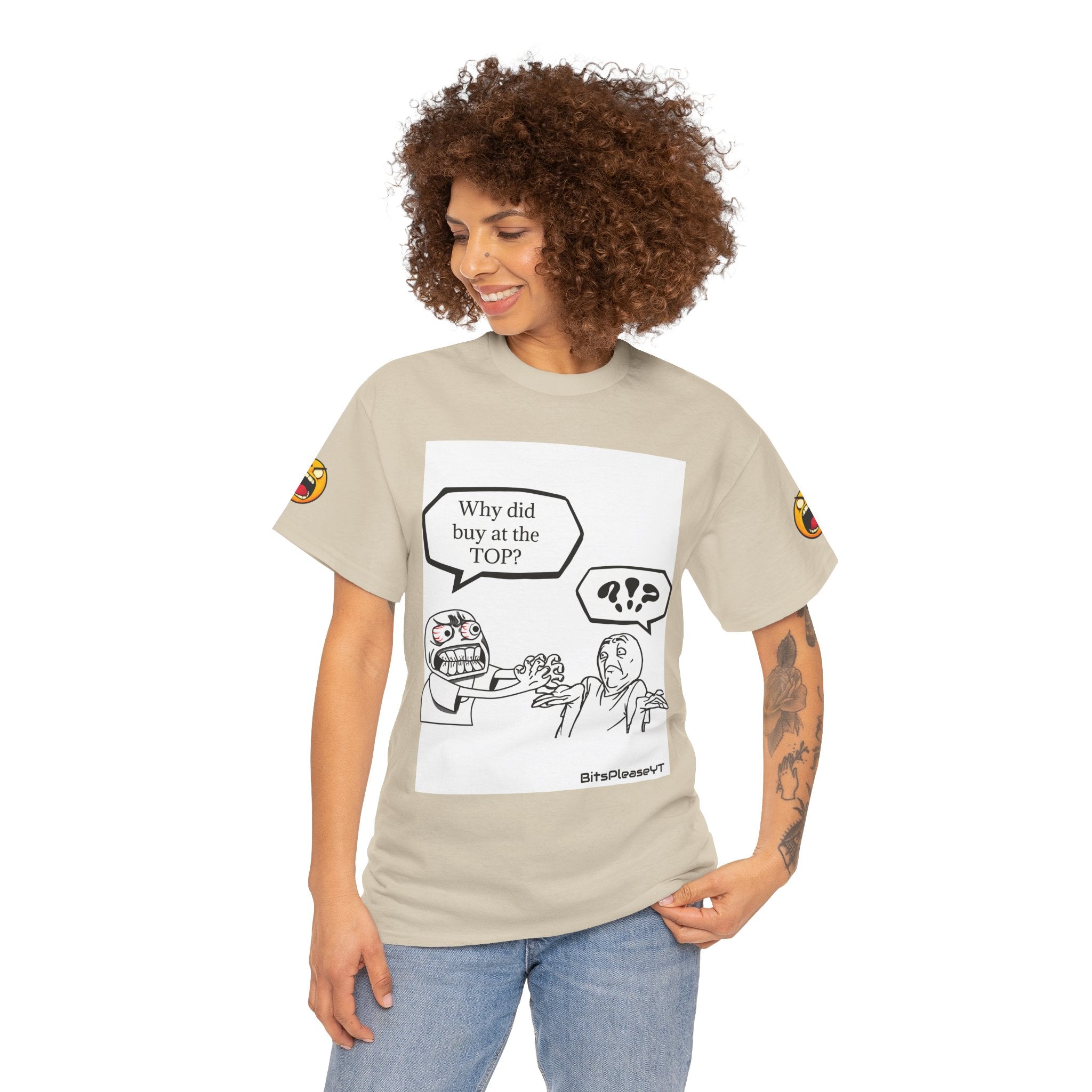 Meme T-Shirt Collection Created by Bits Please, Heavy Cotton Tee, Unisex