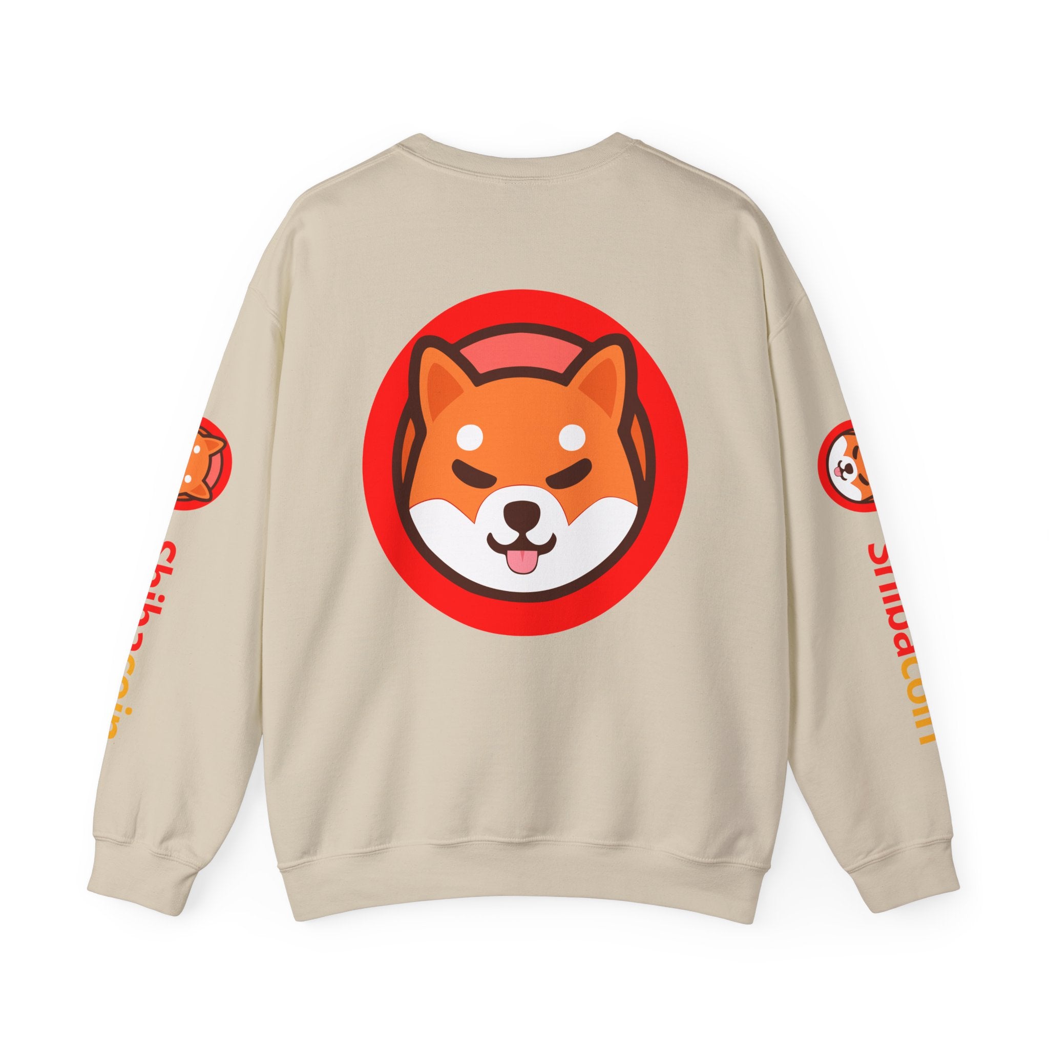Shibacoin Sweatshirt, Unisex Crewneck, Cozy Gift, Trendy Fashion, Dog Lover Gift, Perfect for Holidays