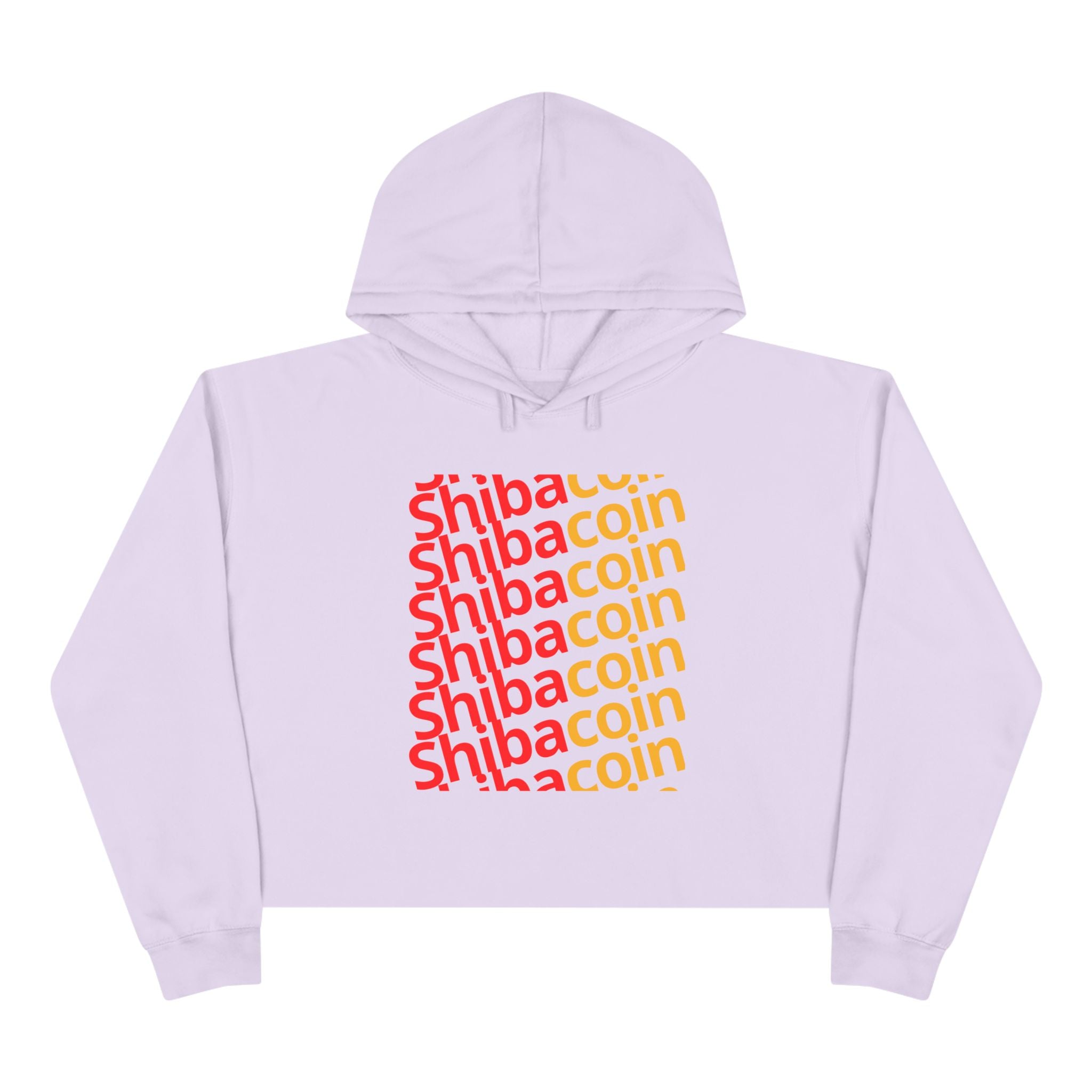 Official SHIC Crop Hoodie with SHIC Design, Trendy Sweatshirt for Crypto Lovers, Dog Lovers Gift, Perfect for Casual Days, Festival Wear