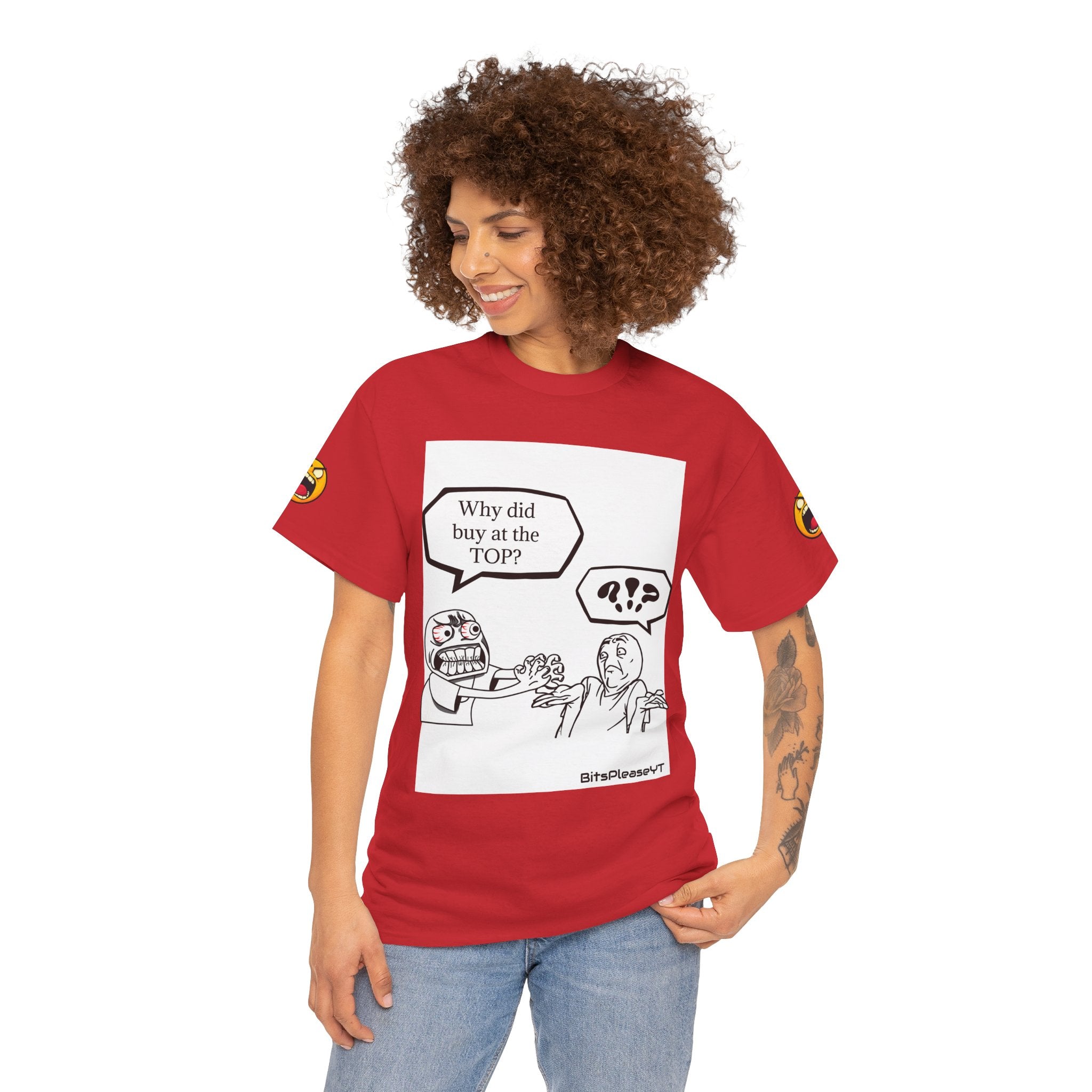 Meme T-Shirt Collection Created by Bits Please, Heavy Cotton Tee, Unisex