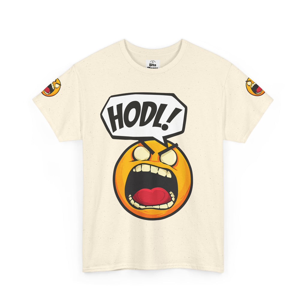 Bits Please HODL Collection, Heavy Cotton Tee, Unisex