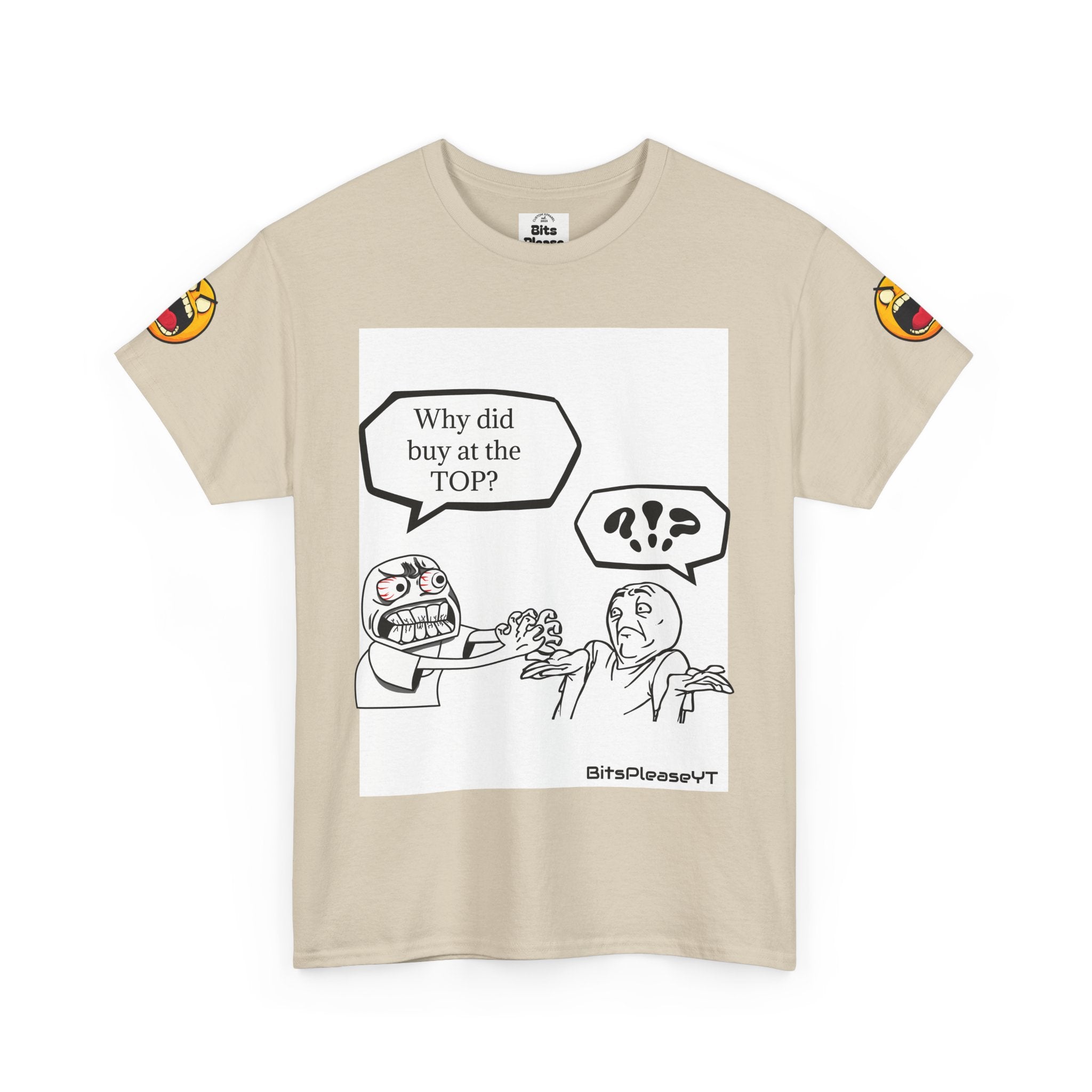 Meme T-Shirt Collection Created by Bits Please, Heavy Cotton Tee, Unisex
