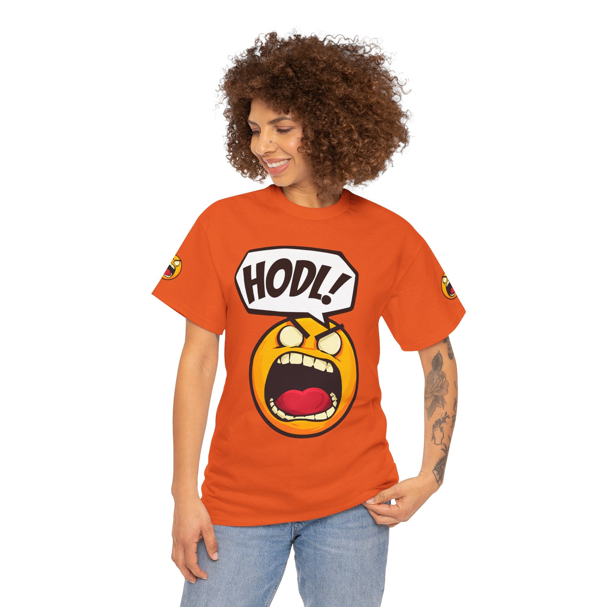 Bits Please HODL Collection, Heavy Cotton Tee, Unisex