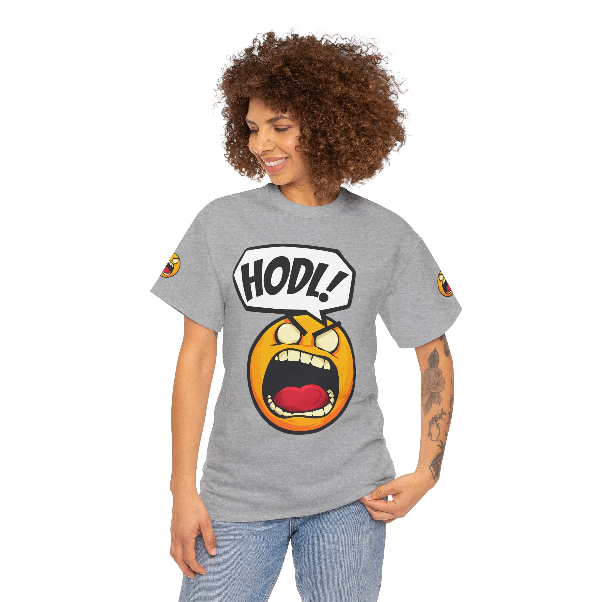 Bits Please HODL Collection, Heavy Cotton Tee, Unisex