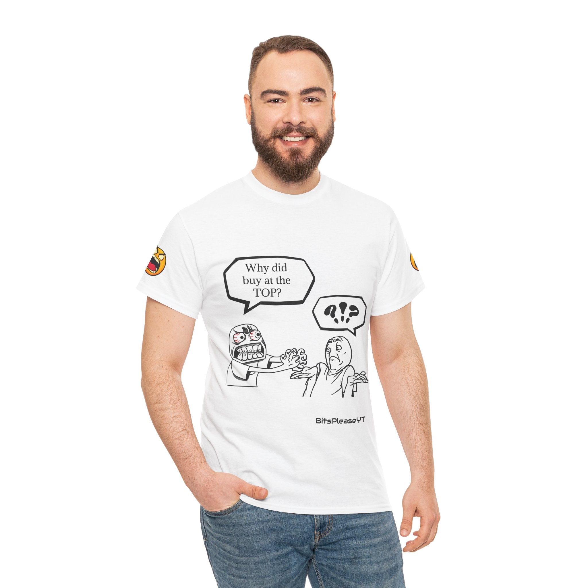 Meme T-Shirt Collection Created by Bits Please, Heavy Cotton Tee, Unisex