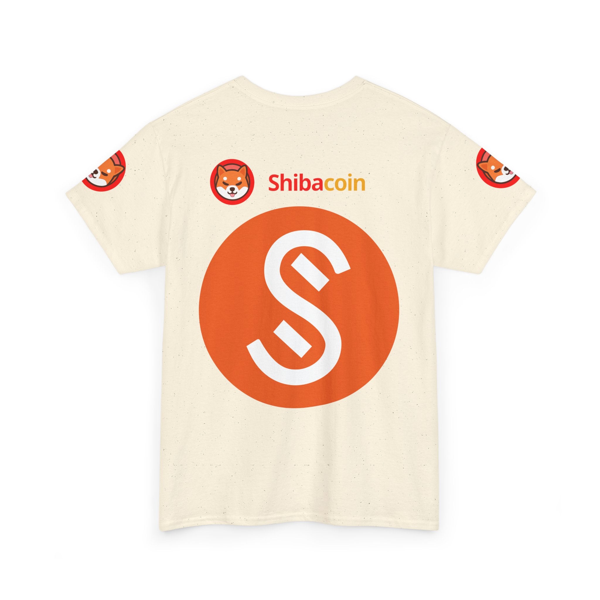Official SHIC Unisex Heavy Cotton Tee | Crypto Fan Shirt, Doge Coin Tee, Casual Wear, Gift for Crypto Enthusiasts, Unique T-Shirt