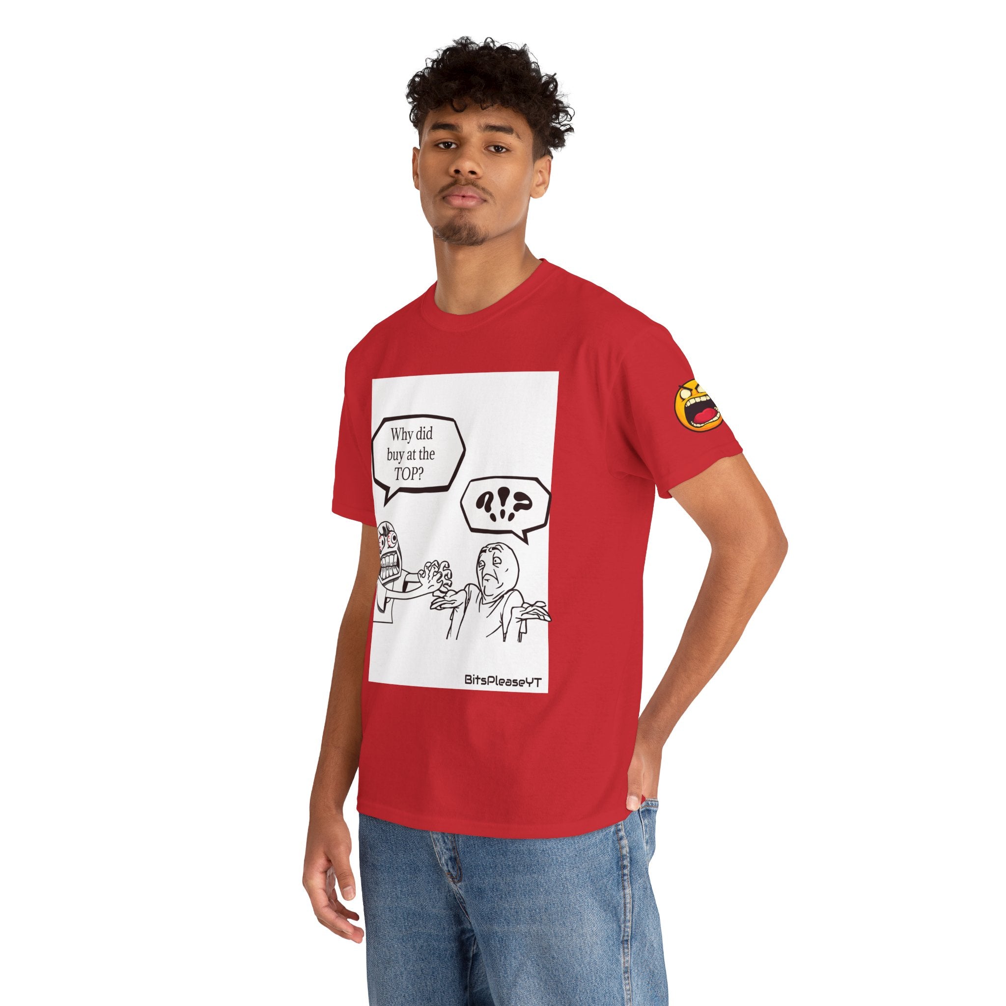 Meme T-Shirt Collection Created by Bits Please, Heavy Cotton Tee, Unisex