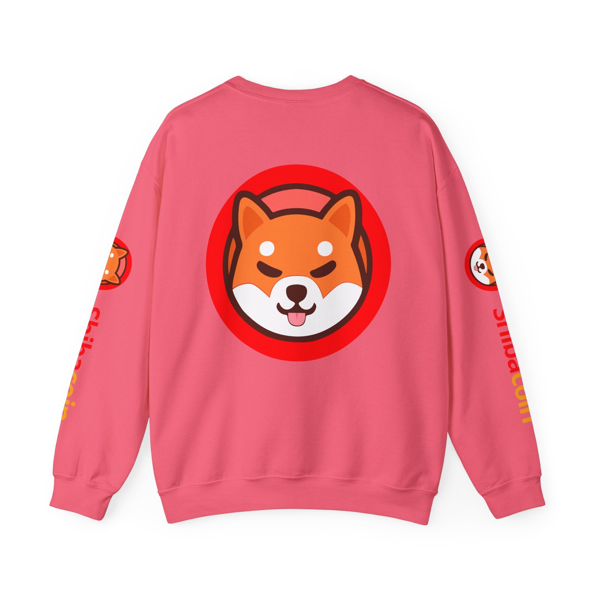 Shibacoin Sweatshirt, Unisex Crewneck, Cozy Gift, Trendy Fashion, Dog Lover Gift, Perfect for Holidays