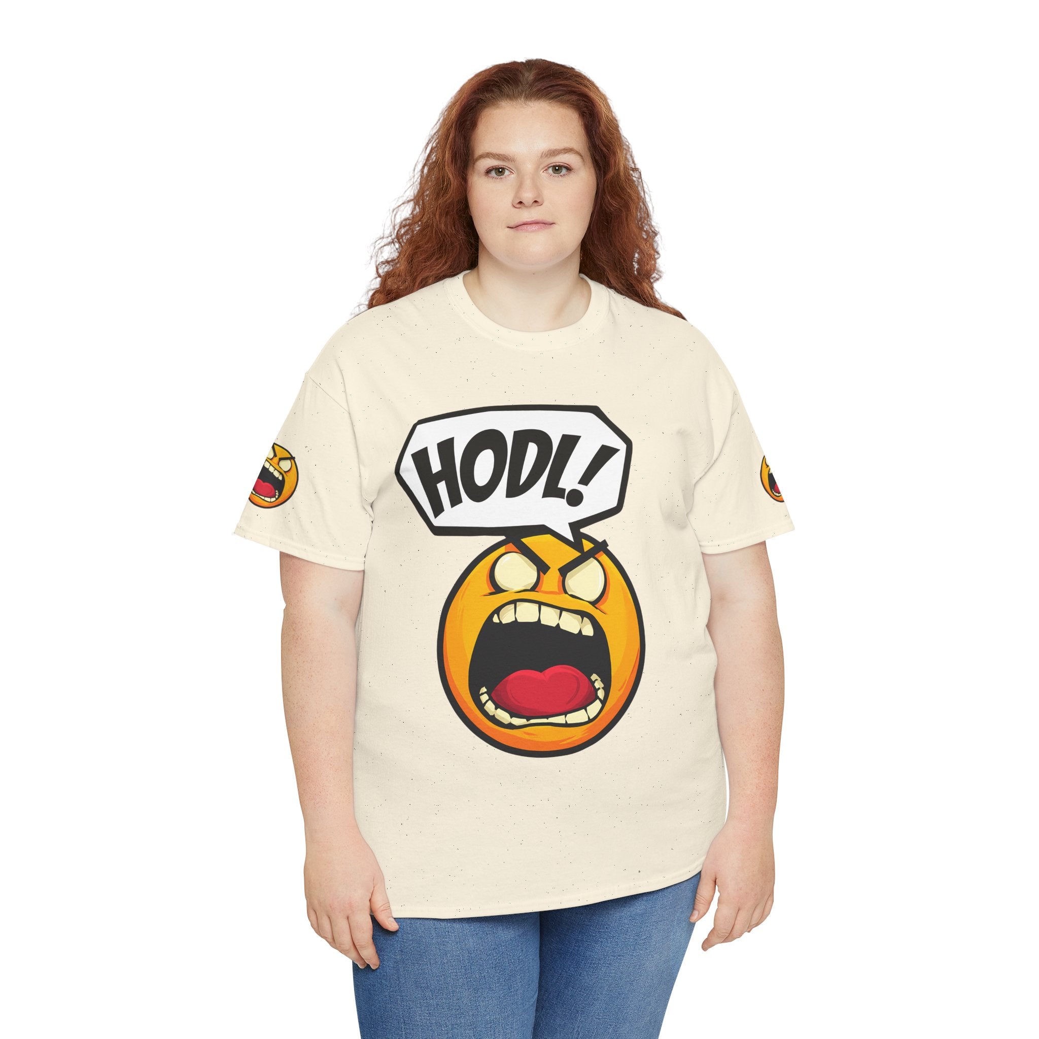 Bits Please HODL Collection, Heavy Cotton Tee, Unisex