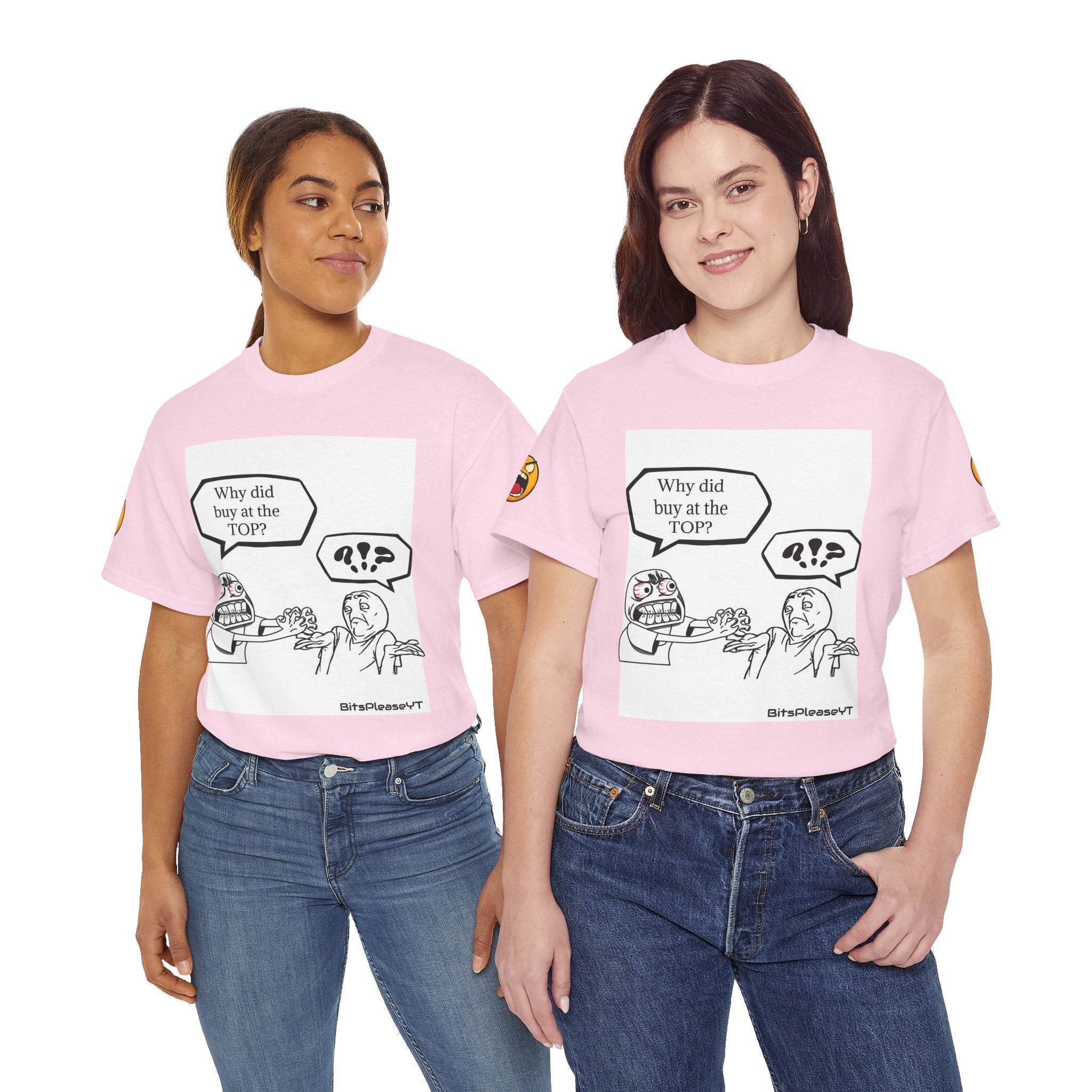 Meme T-Shirt Collection Created by Bits Please, Heavy Cotton Tee, Unisex