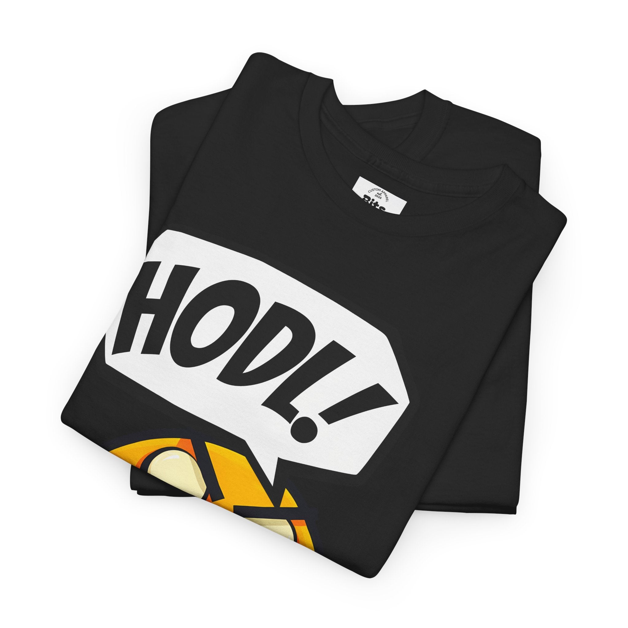 Bits Please HODL Collection, Heavy Cotton Tee, Unisex