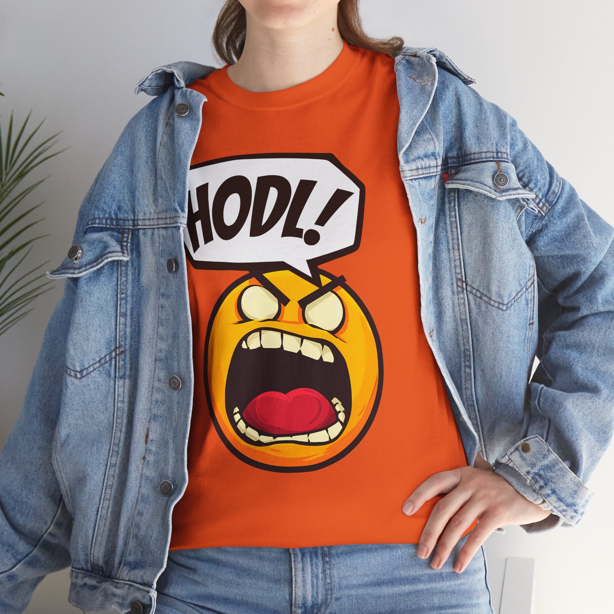 Bits Please HODL Collection, Heavy Cotton Tee, Unisex