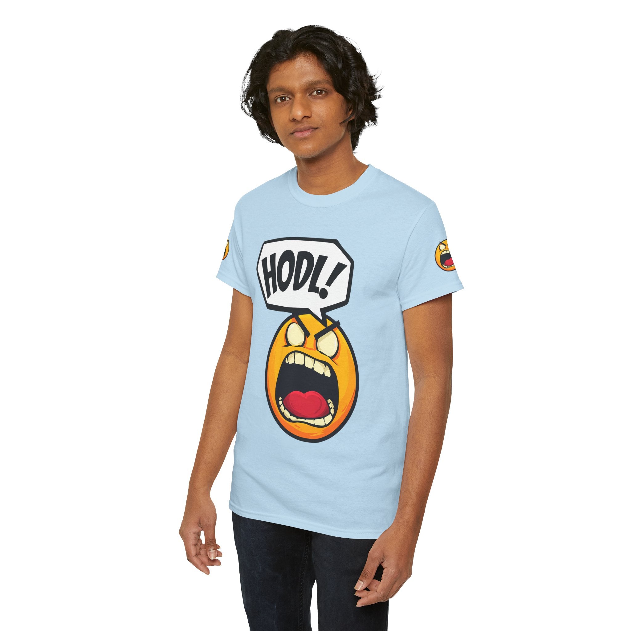 Bits Please HODL Collection, Heavy Cotton Tee, Unisex