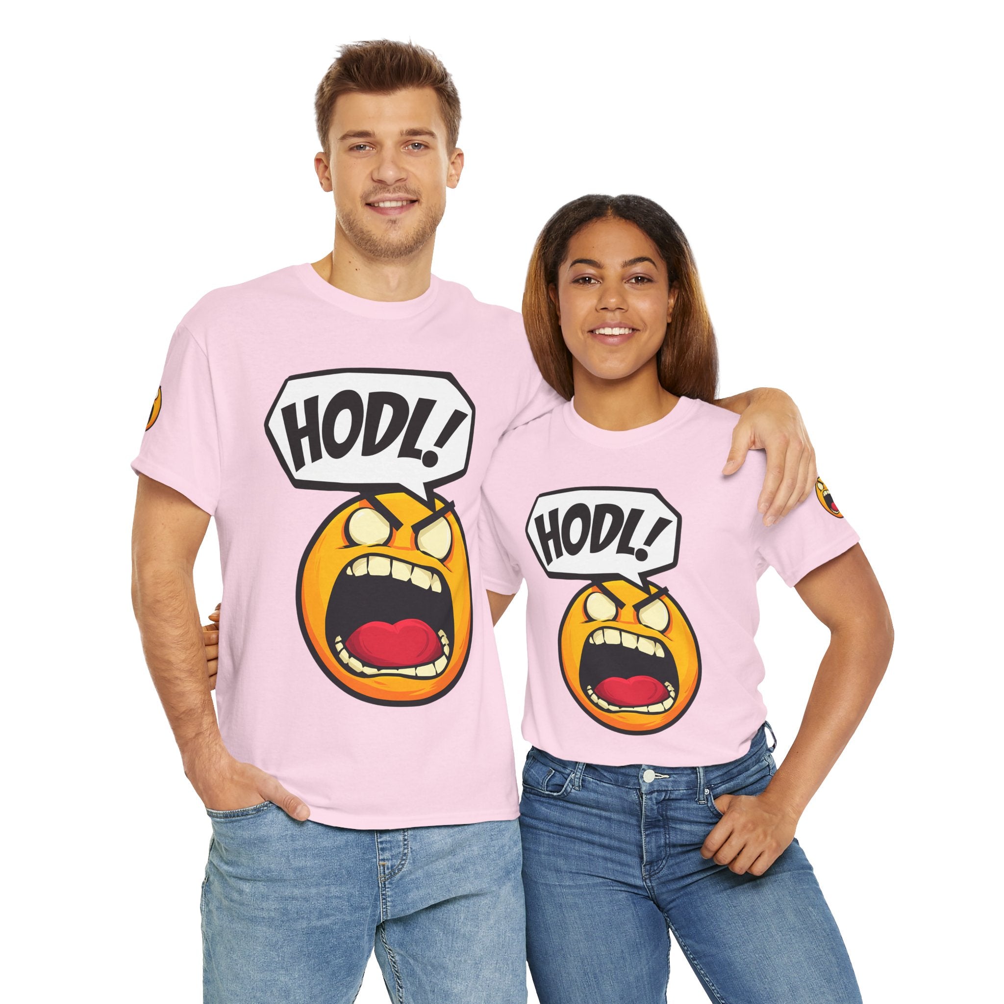 Bits Please HODL Collection, Heavy Cotton Tee, Unisex