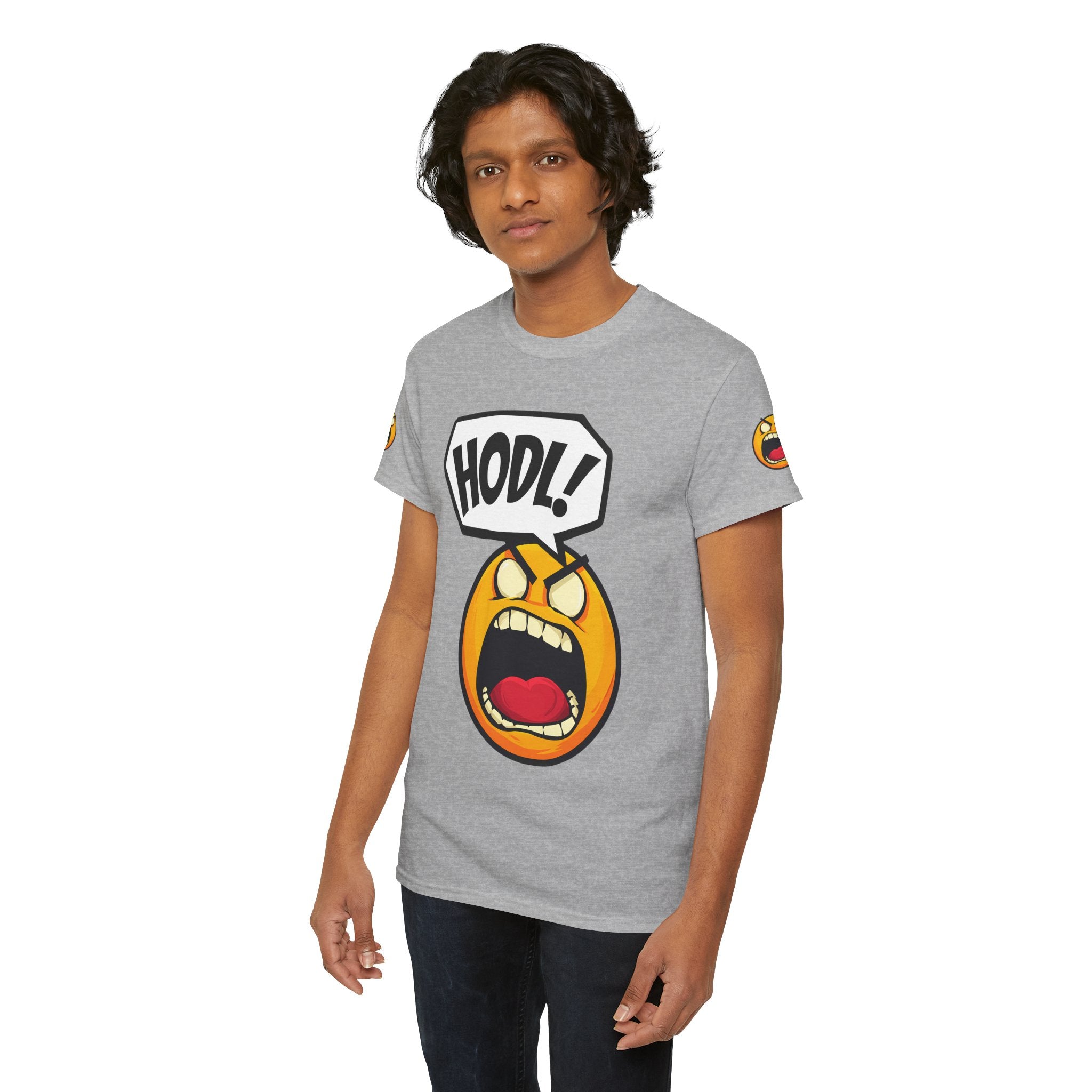 Bits Please HODL Collection, Heavy Cotton Tee, Unisex