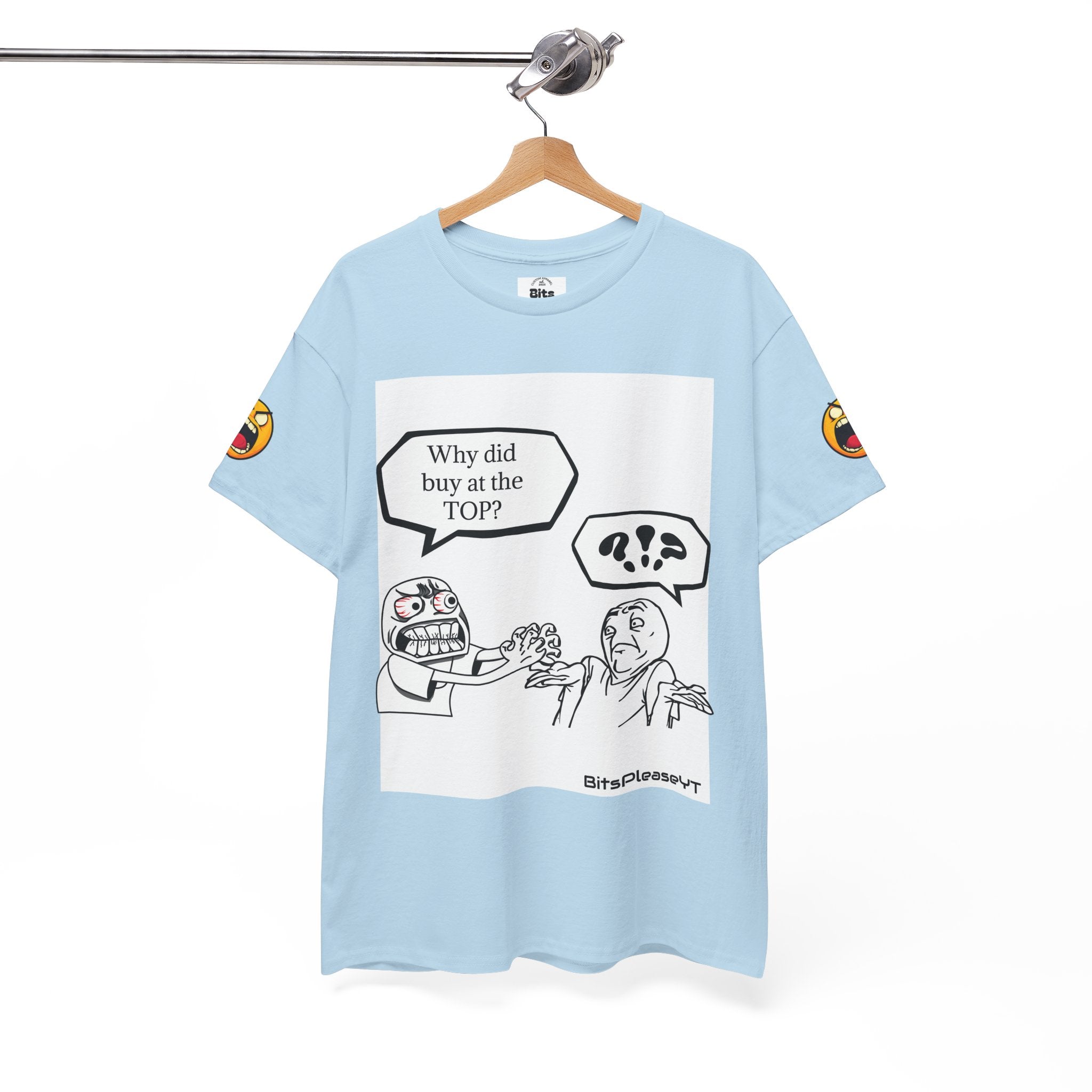 Meme T-Shirt Collection Created by Bits Please, Heavy Cotton Tee, Unisex