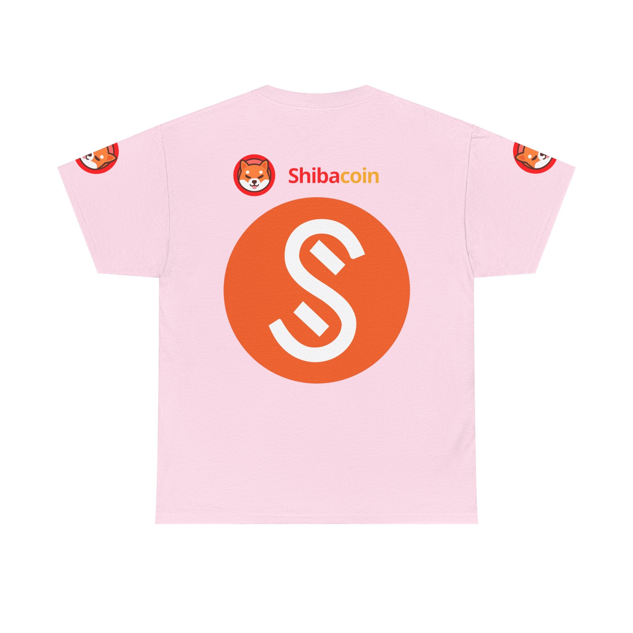 Official SHIC Unisex Heavy Cotton Tee | Crypto Fan Shirt, Doge Coin Tee, Casual Wear, Gift for Crypto Enthusiasts, Unique T-Shirt