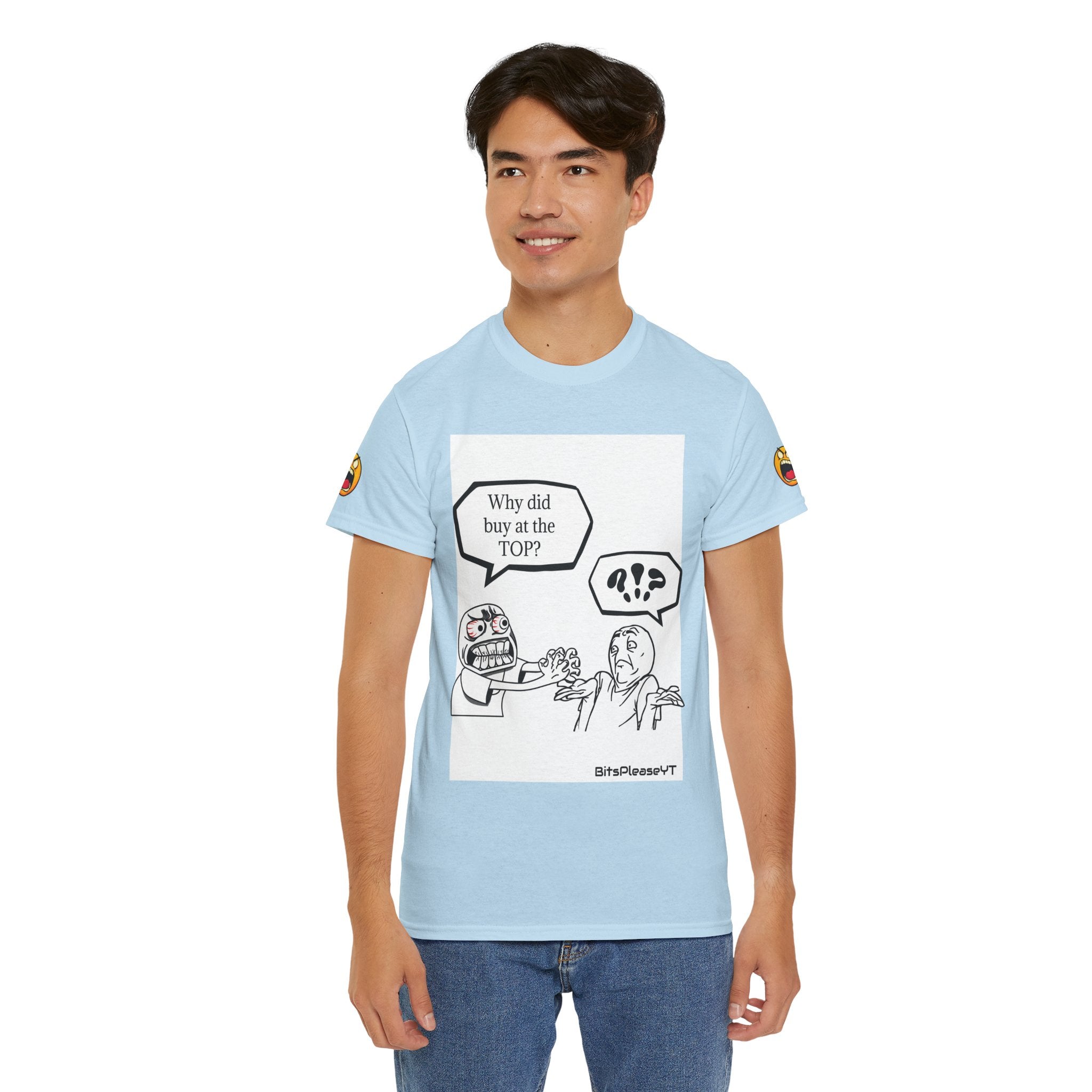 Meme T-Shirt Collection Created by Bits Please, Heavy Cotton Tee, Unisex