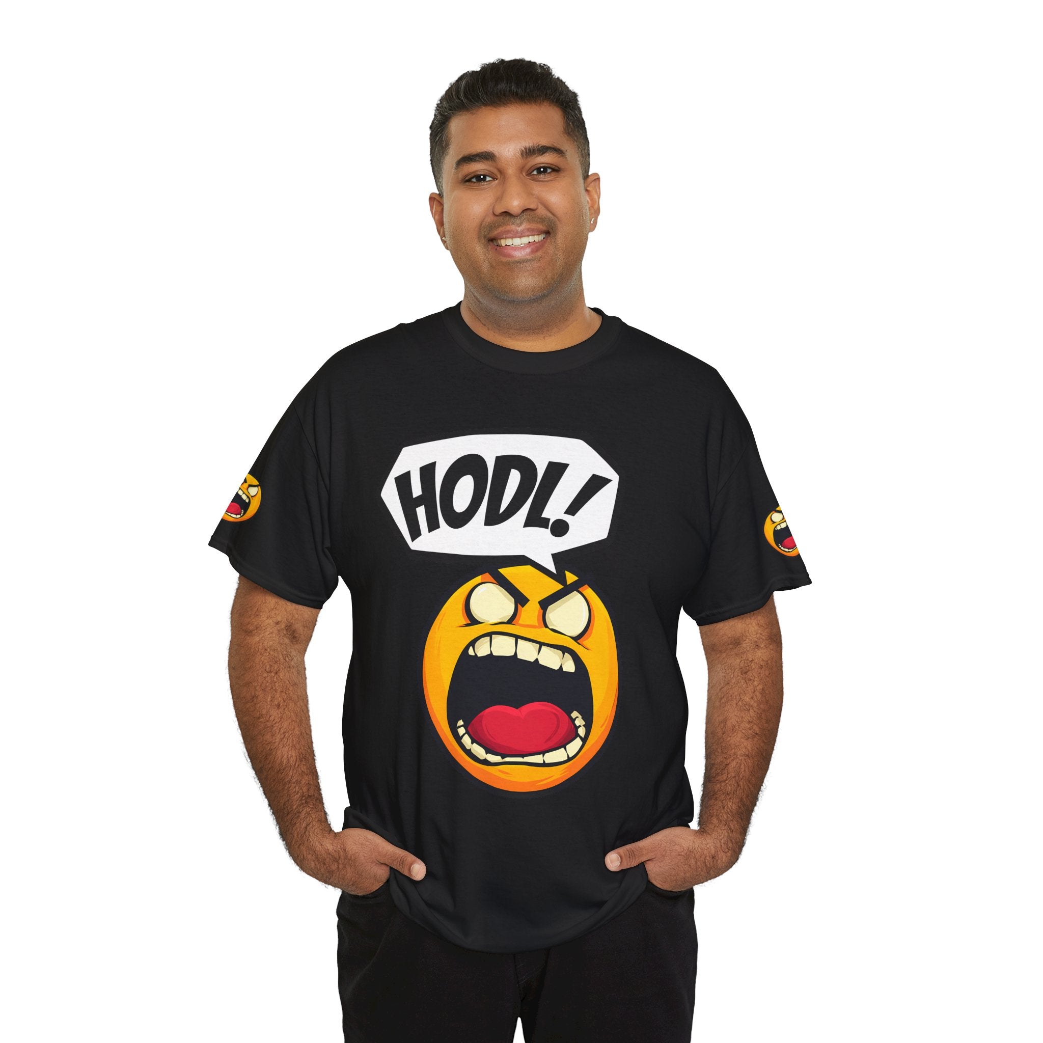 Bits Please HODL Collection, Heavy Cotton Tee, Unisex
