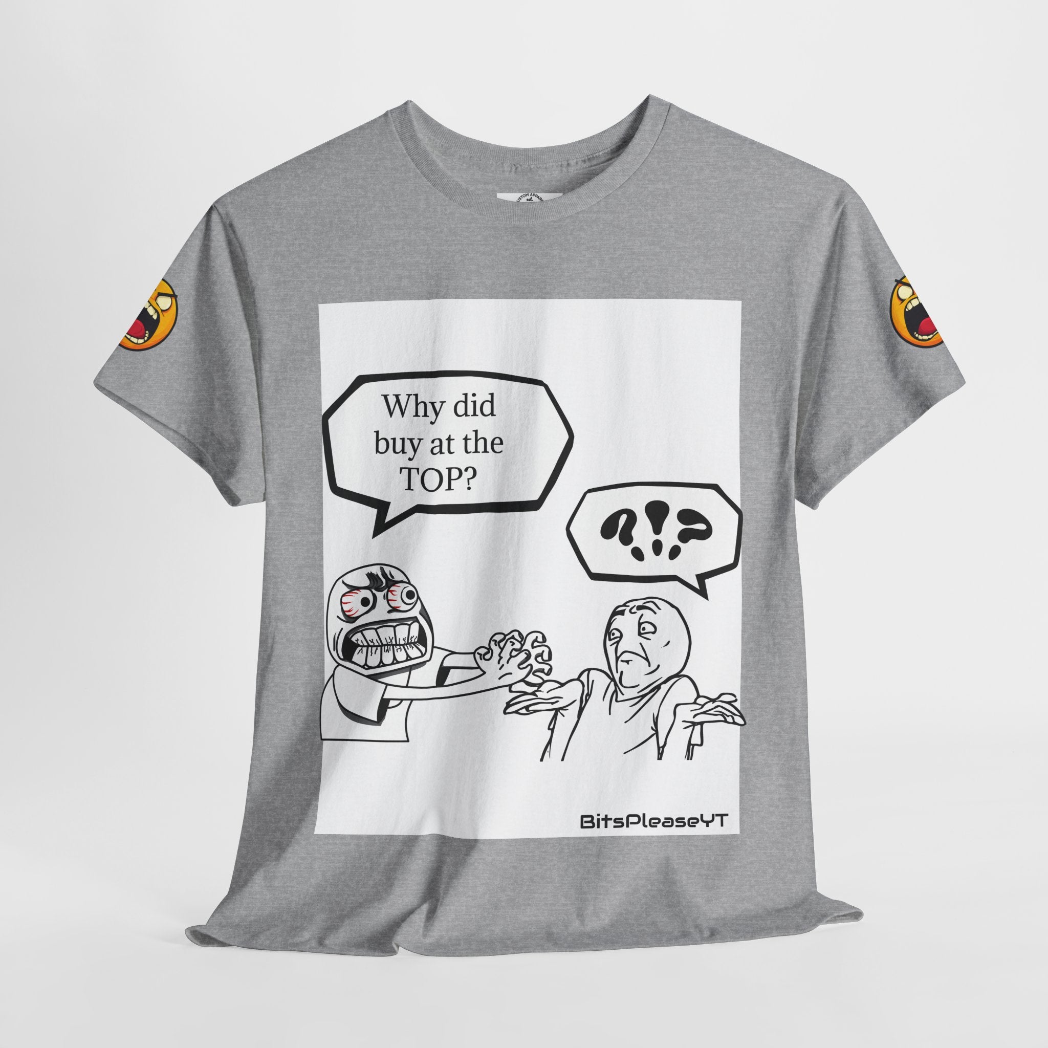 Meme T-Shirt Collection Created by Bits Please, Heavy Cotton Tee, Unisex