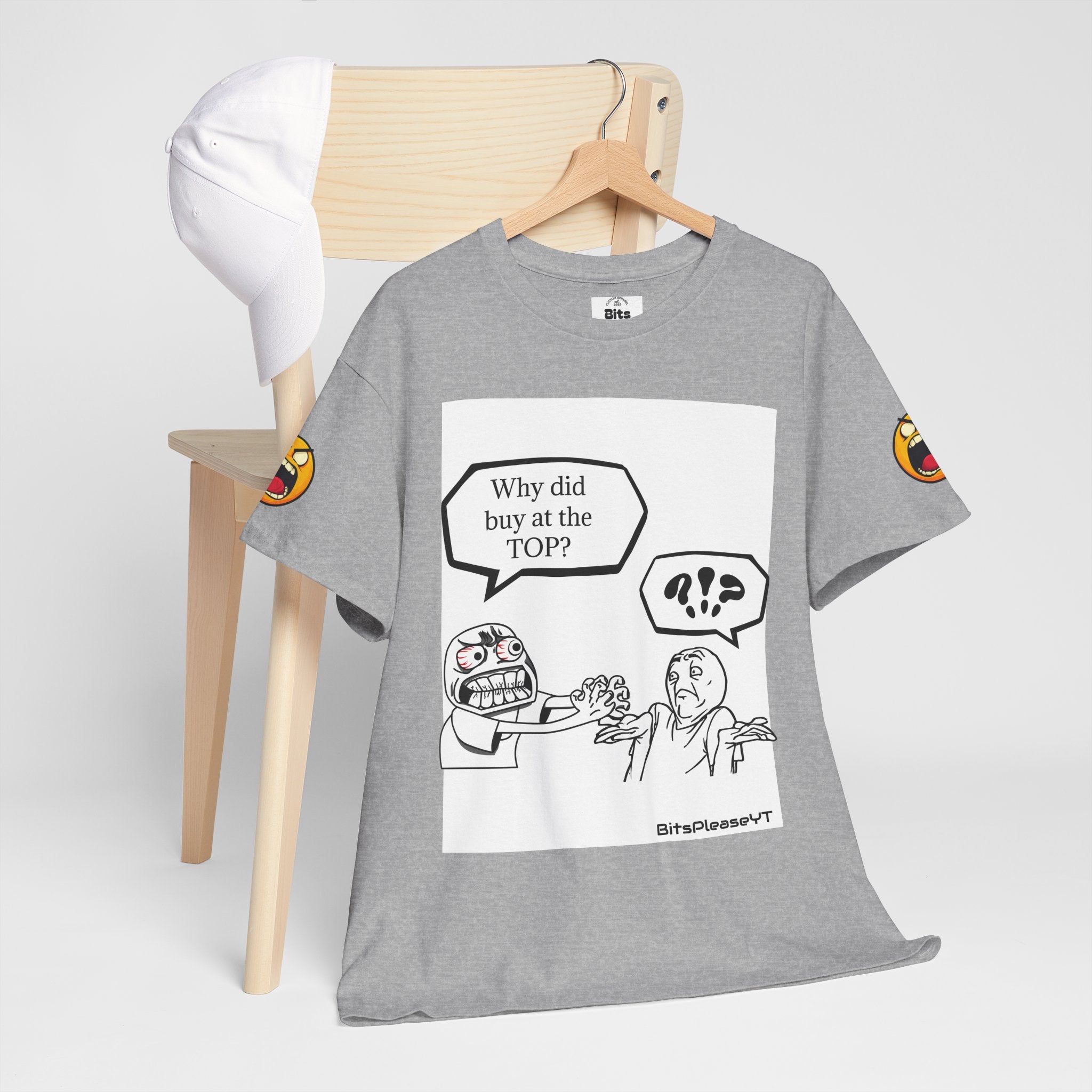 Meme T-Shirt Collection Created by Bits Please, Heavy Cotton Tee, Unisex