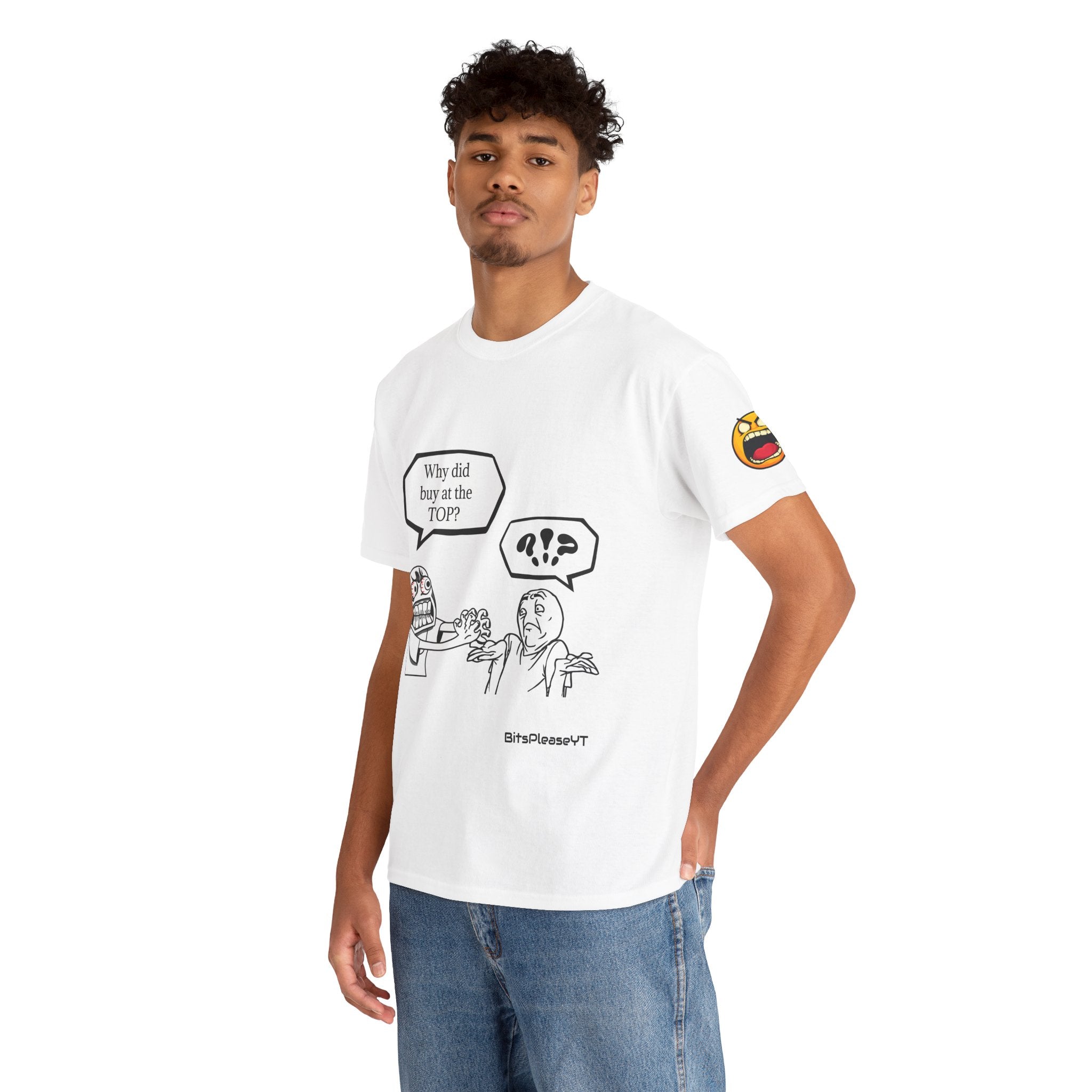 Meme T-Shirt Collection Created by Bits Please, Heavy Cotton Tee, Unisex