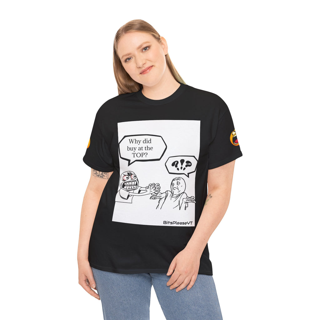 Meme T-Shirt Collection Created by Bits Please, Heavy Cotton Tee, Unisex