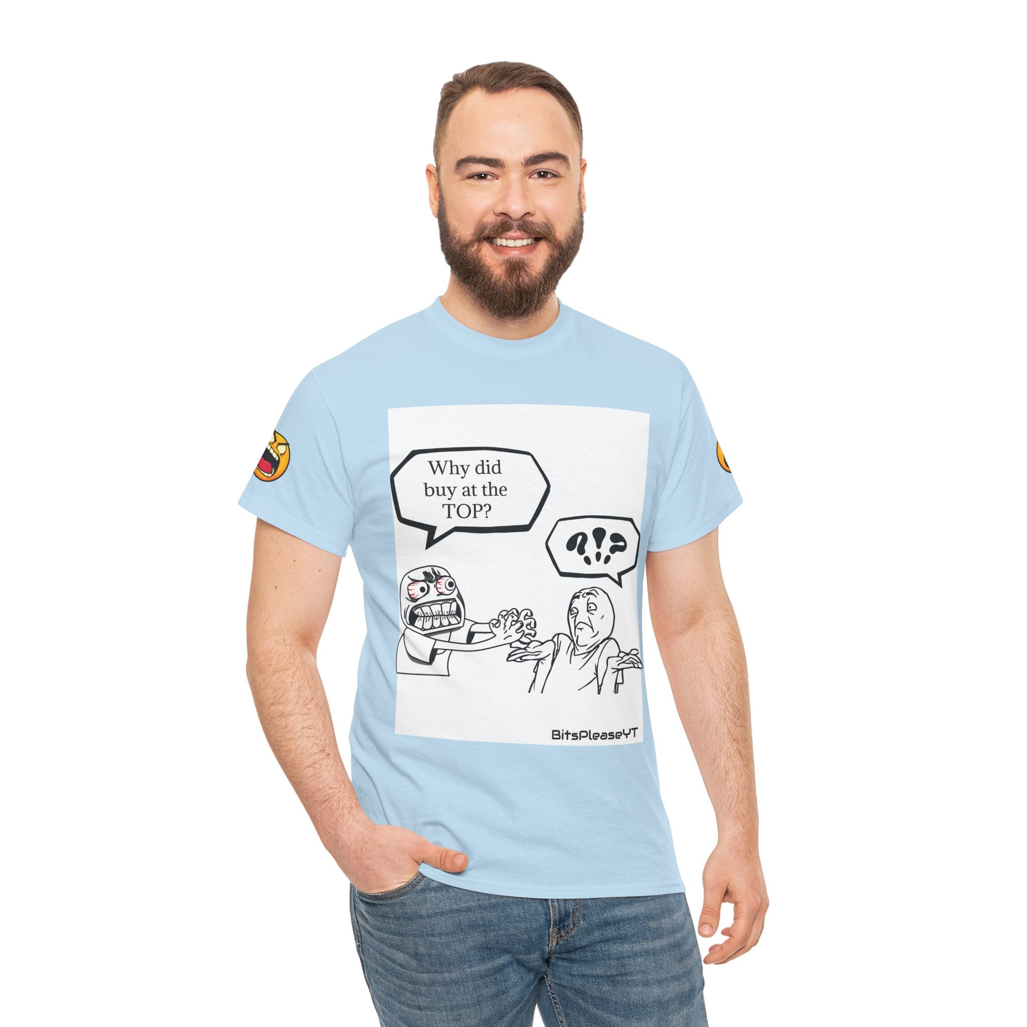 Meme T-Shirt Collection Created by Bits Please, Heavy Cotton Tee, Unisex