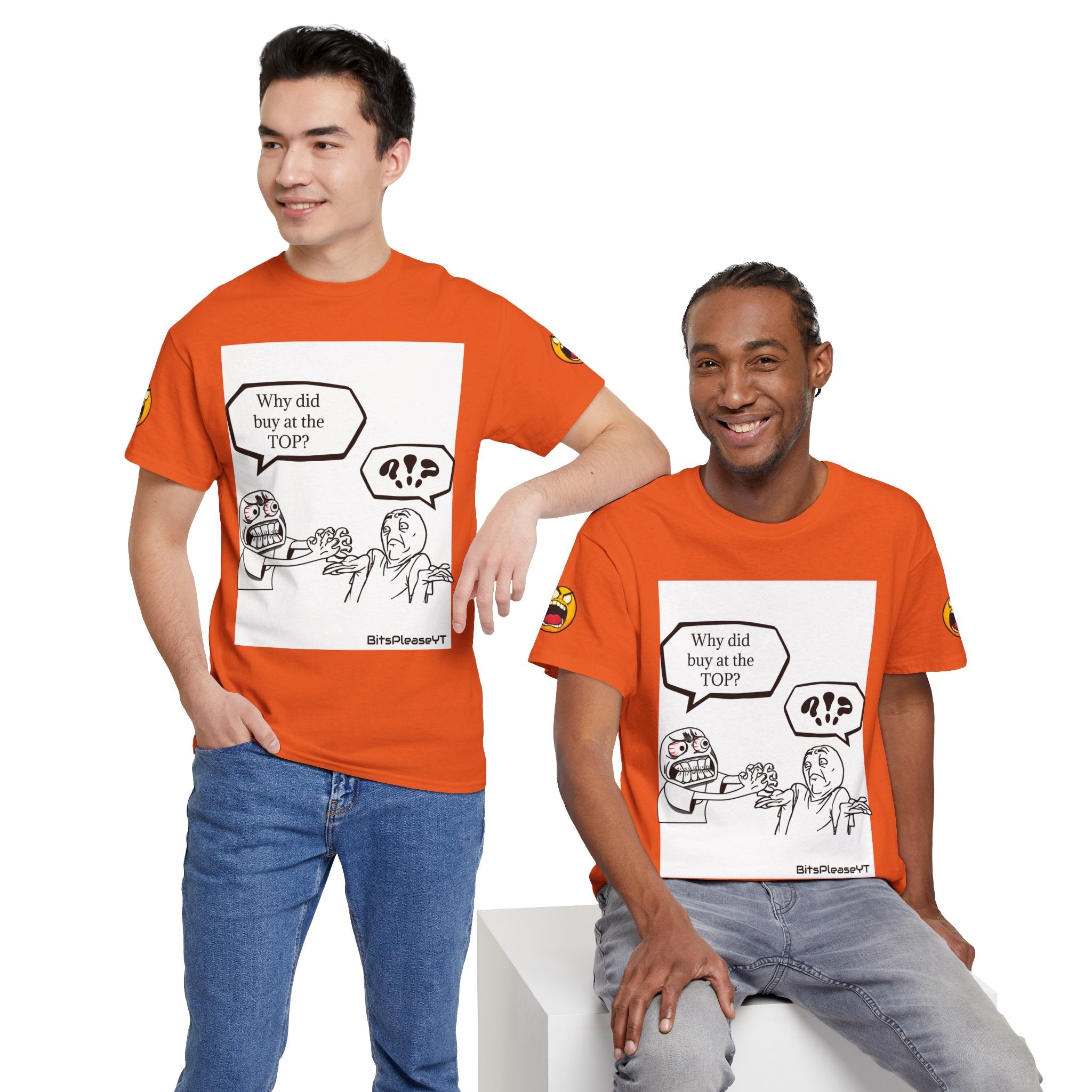 Meme T-Shirt Collection Created by Bits Please, Heavy Cotton Tee, Unisex