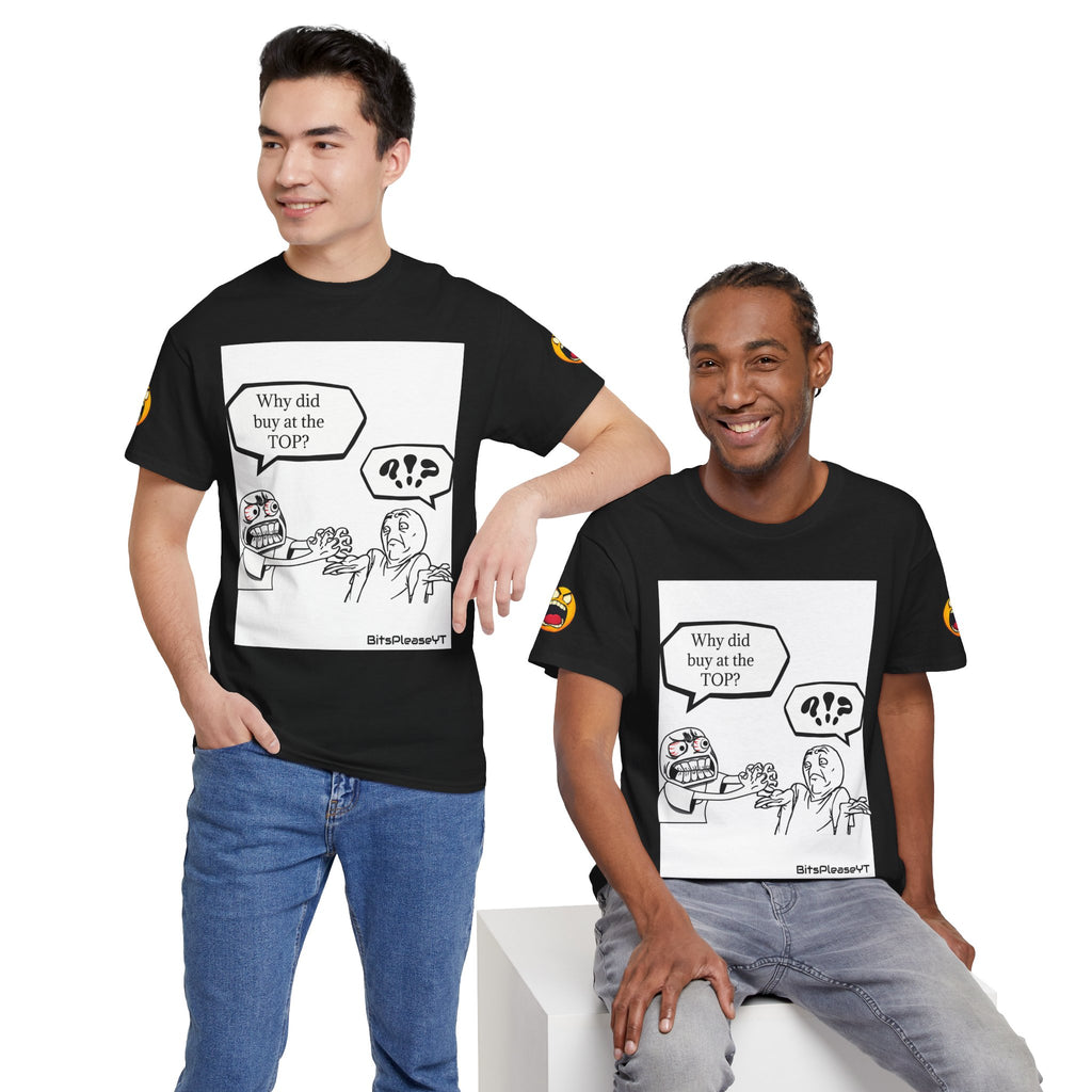 Meme T-Shirt Collection Created by Bits Please, Heavy Cotton Tee, Unisex