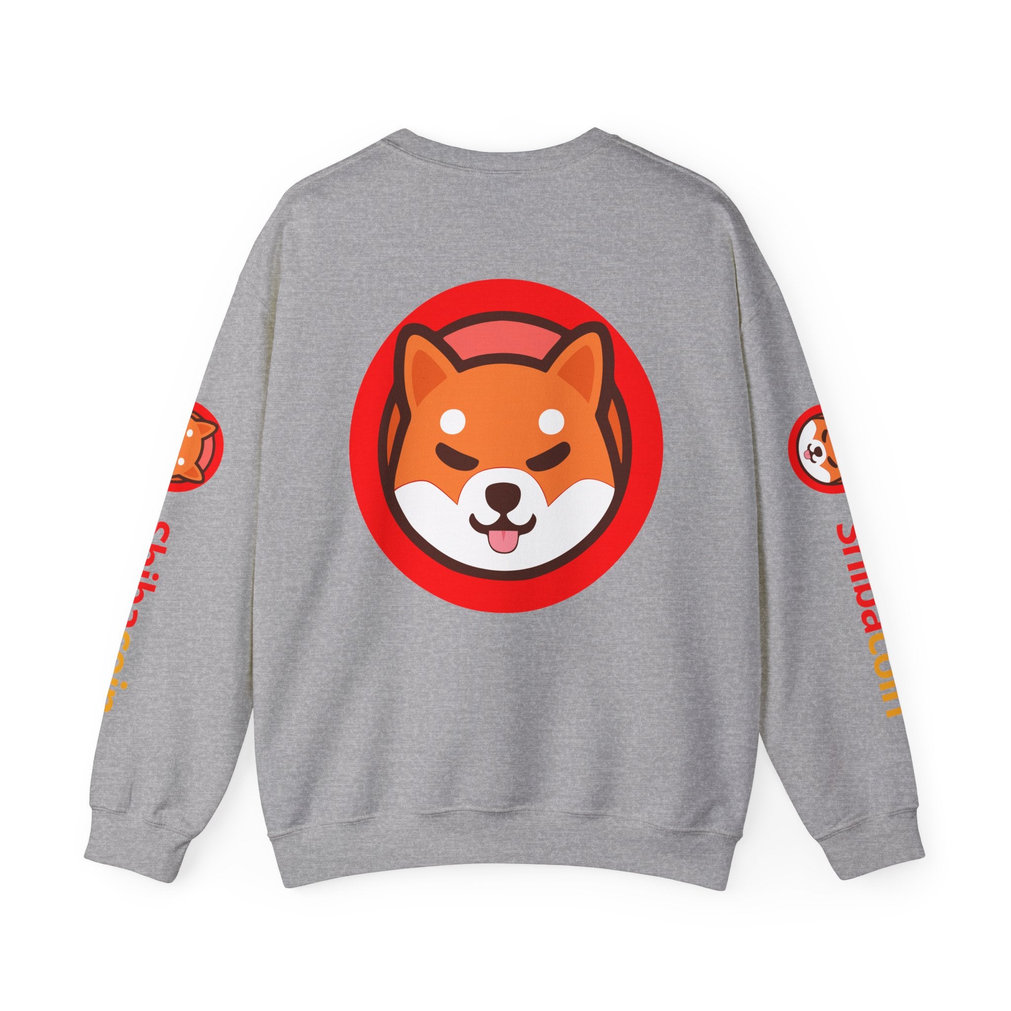Shibacoin Sweatshirt, Unisex Crewneck, Cozy Gift, Trendy Fashion, Dog Lover Gift, Perfect for Holidays