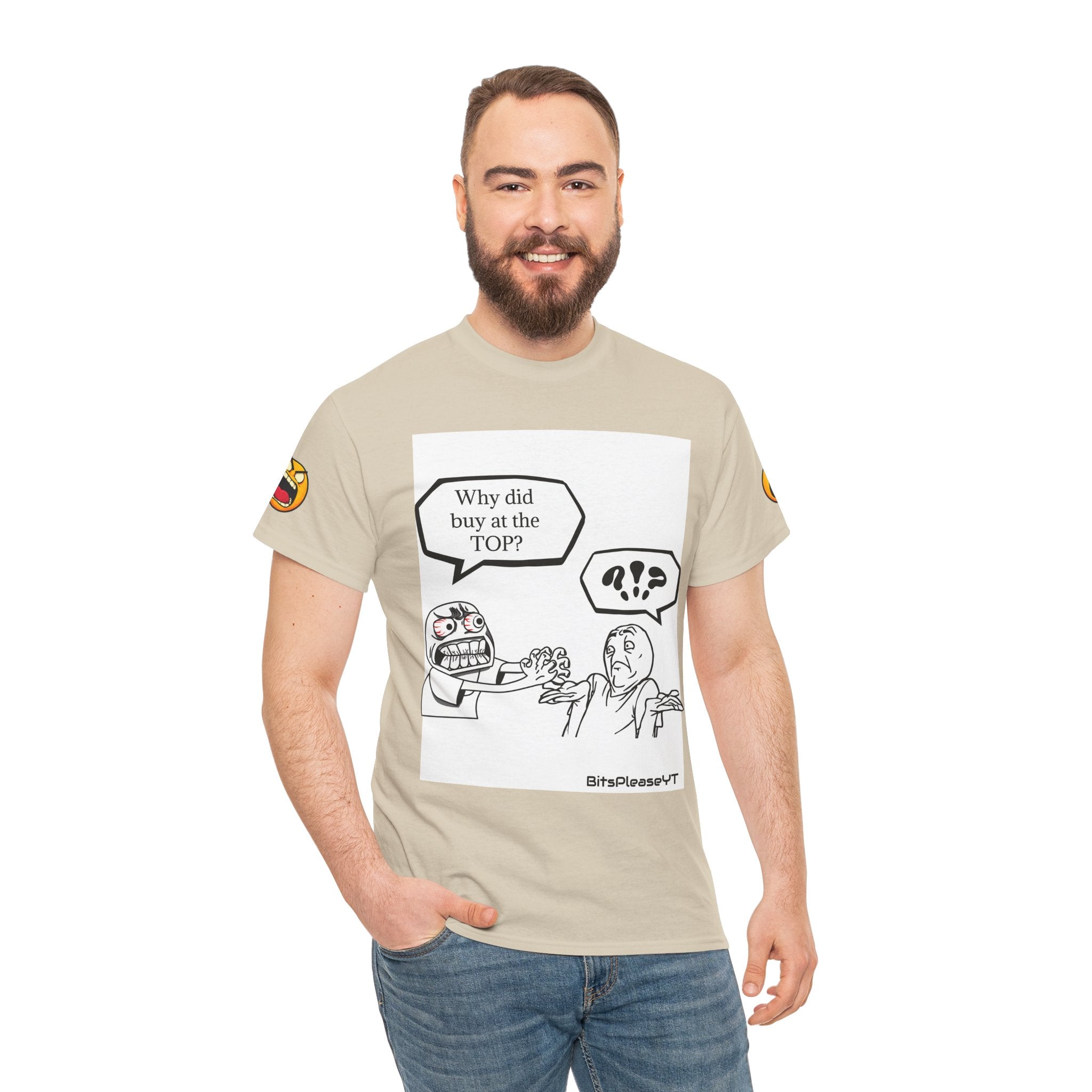 Meme T-Shirt Collection Created by Bits Please, Heavy Cotton Tee, Unisex