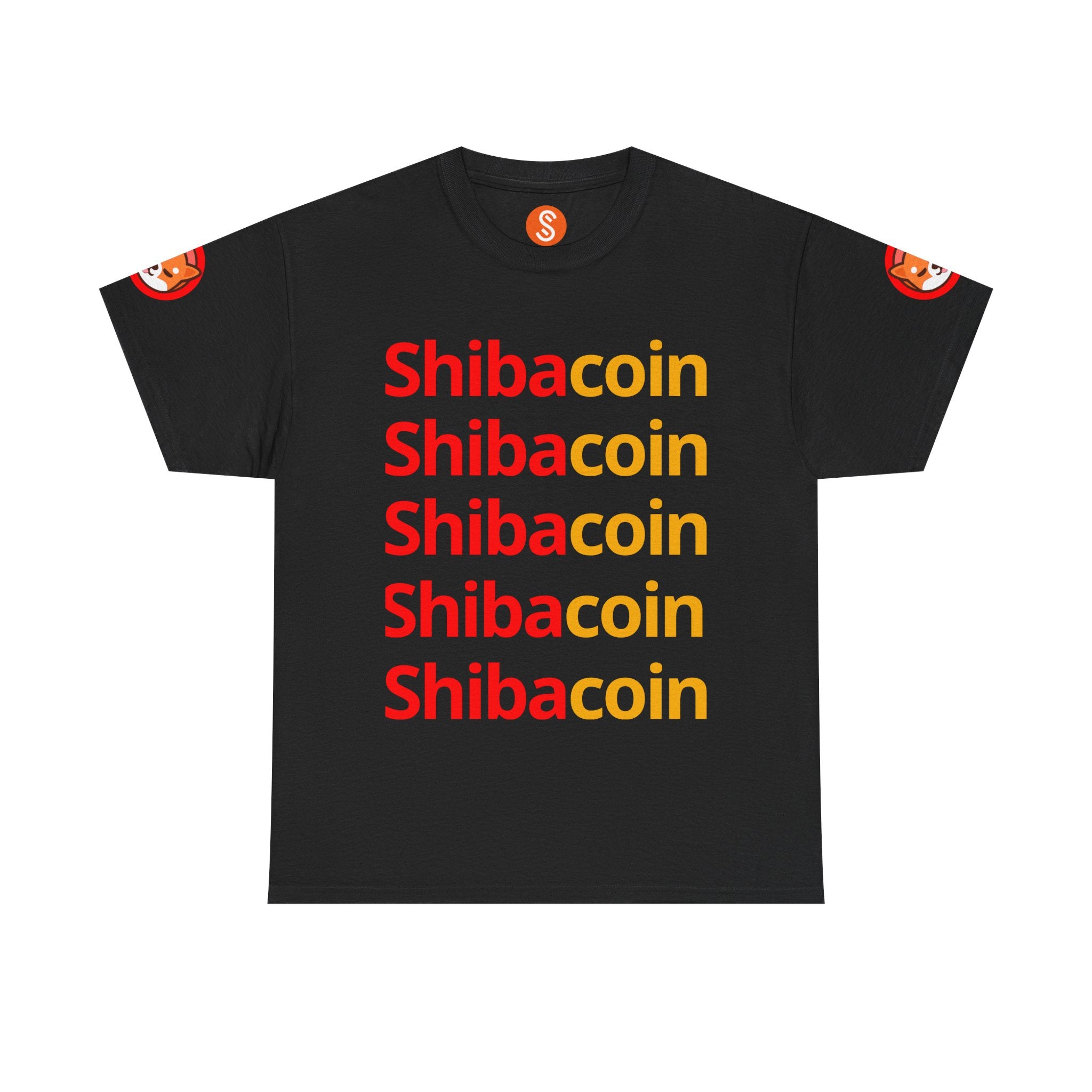 Official SHIC Unisex Heavy Cotton Tee | Crypto Fan Shirt, Doge Coin Tee, Casual Wear, Gift for Crypto Enthusiasts, Unique T-Shirt