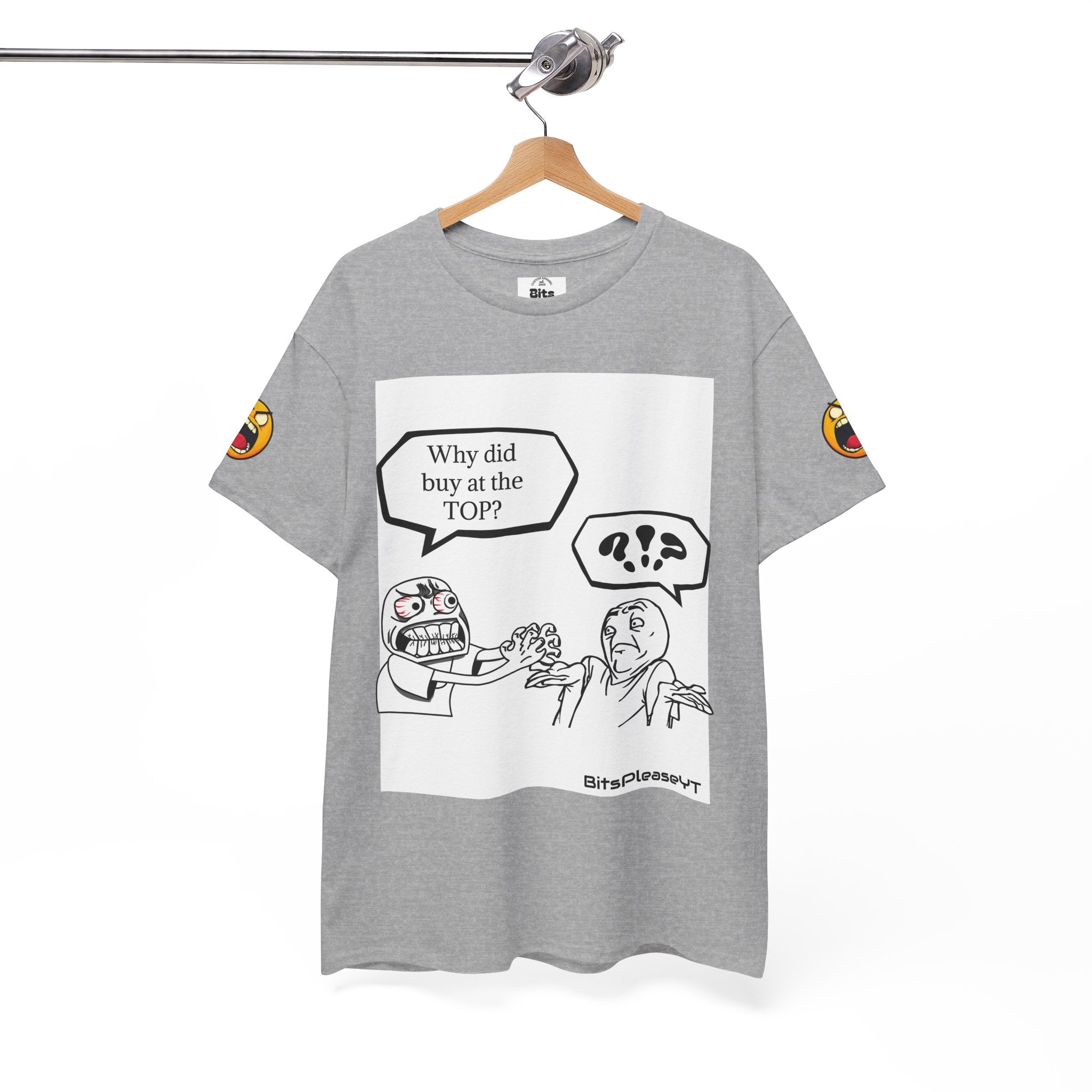 Meme T-Shirt Collection Created by Bits Please, Heavy Cotton Tee, Unisex