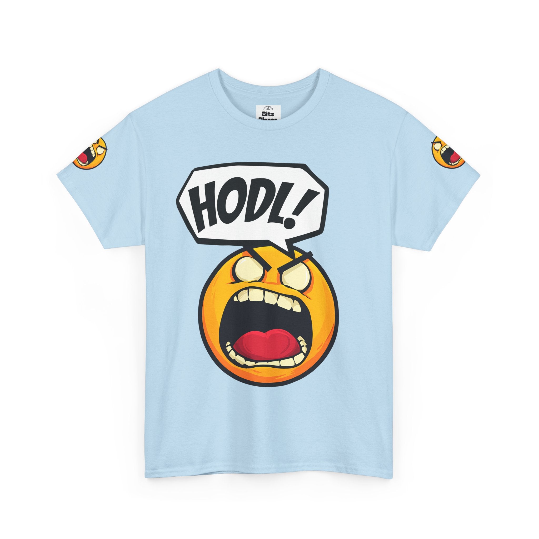 Bits Please HODL Collection, Heavy Cotton Tee, Unisex