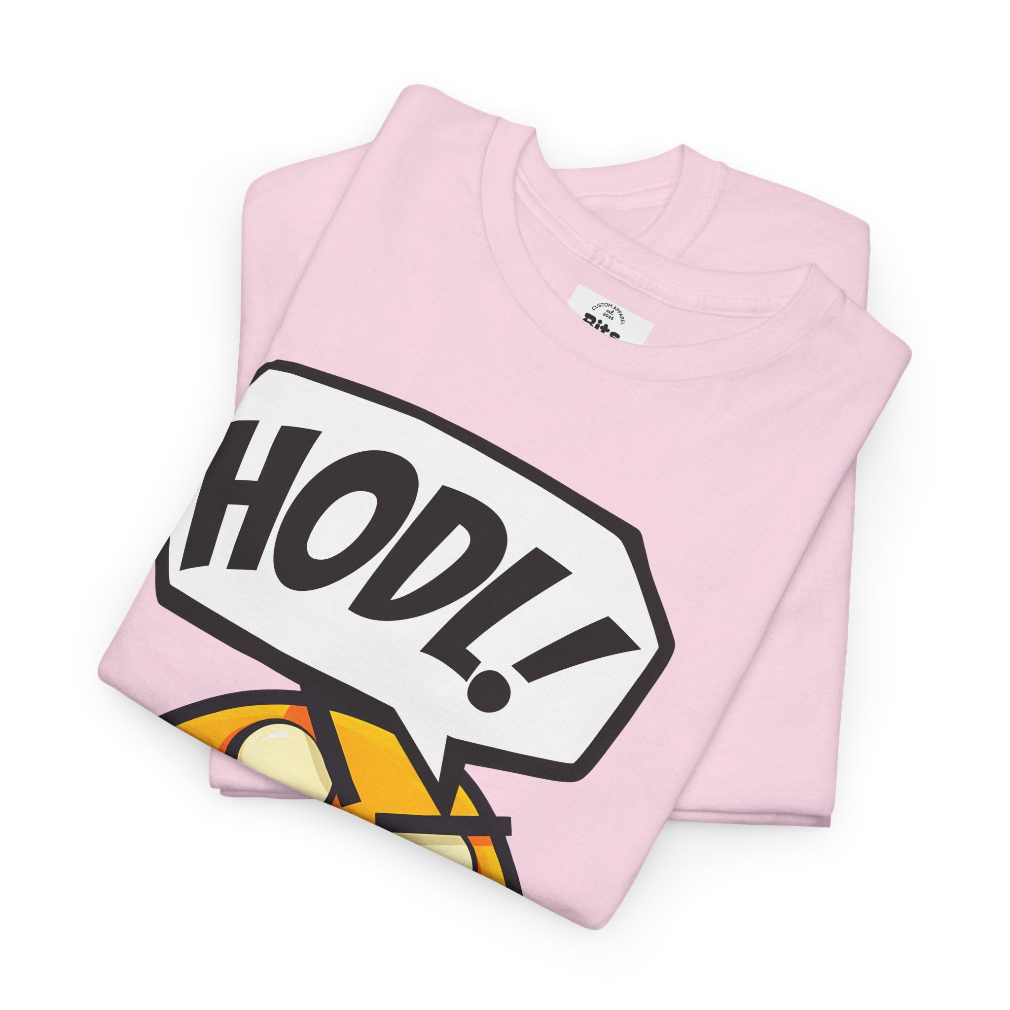 Bits Please HODL Collection, Heavy Cotton Tee, Unisex