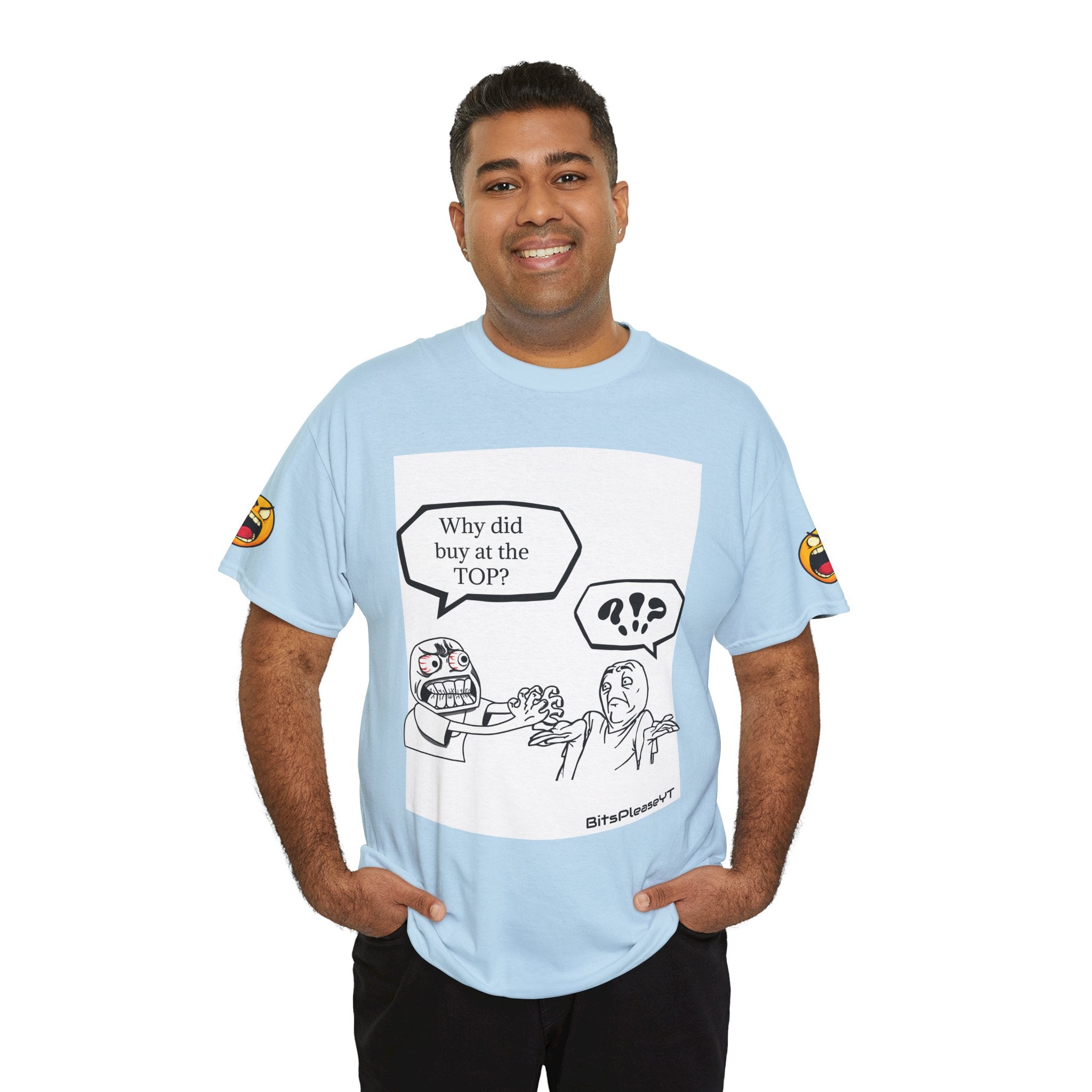 Meme T-Shirt Collection Created by Bits Please, Heavy Cotton Tee, Unisex