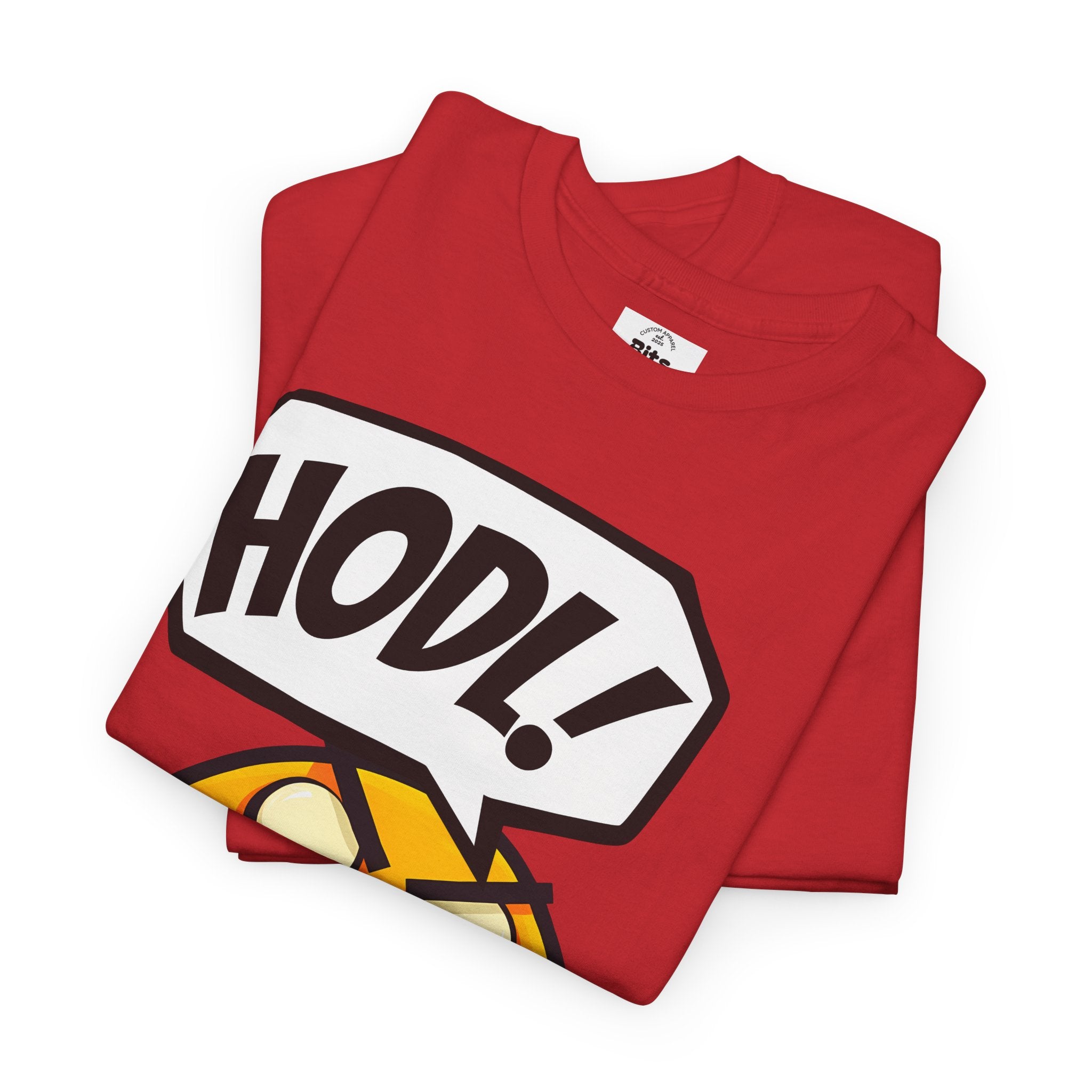 Bits Please HODL Collection, Heavy Cotton Tee, Unisex