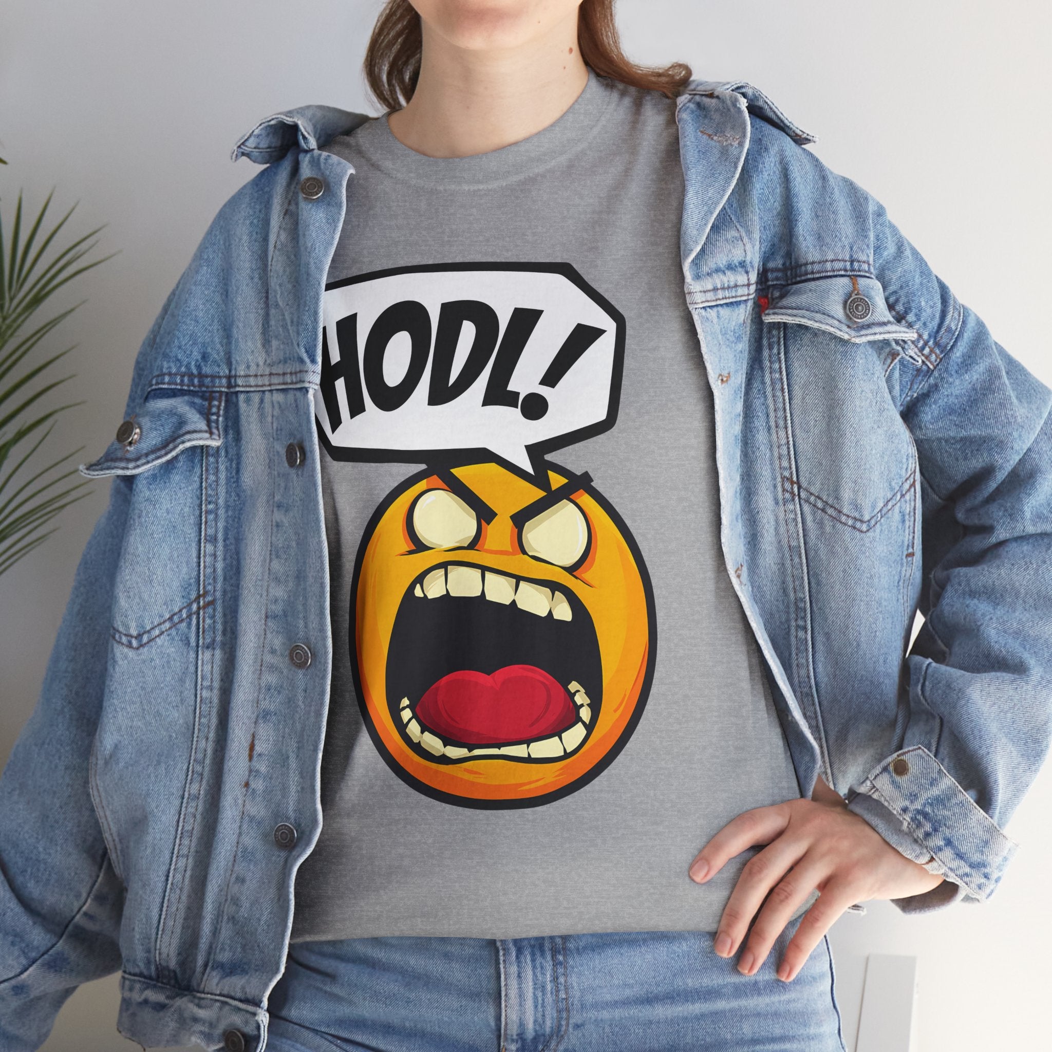 Bits Please HODL Collection, Heavy Cotton Tee, Unisex