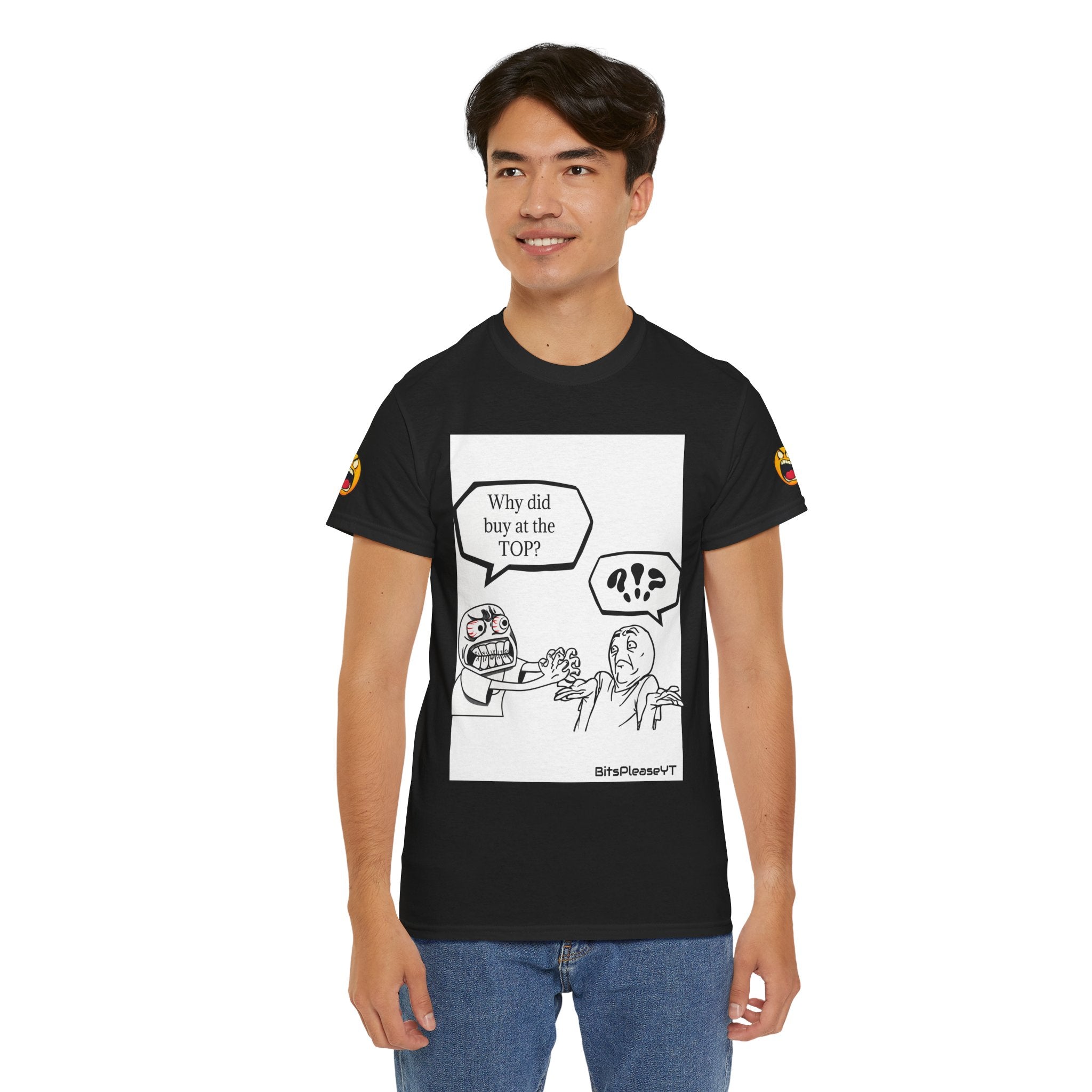 Meme T-Shirt Collection Created by Bits Please, Heavy Cotton Tee, Unisex