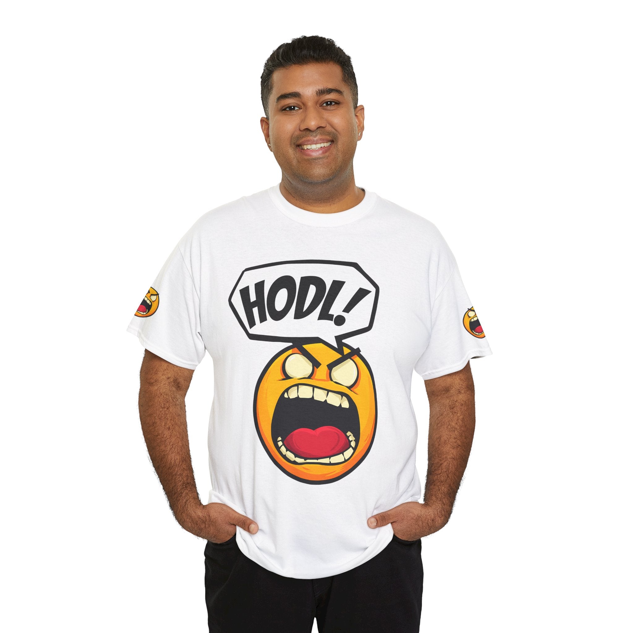 Bits Please HODL Collection, Heavy Cotton Tee, Unisex