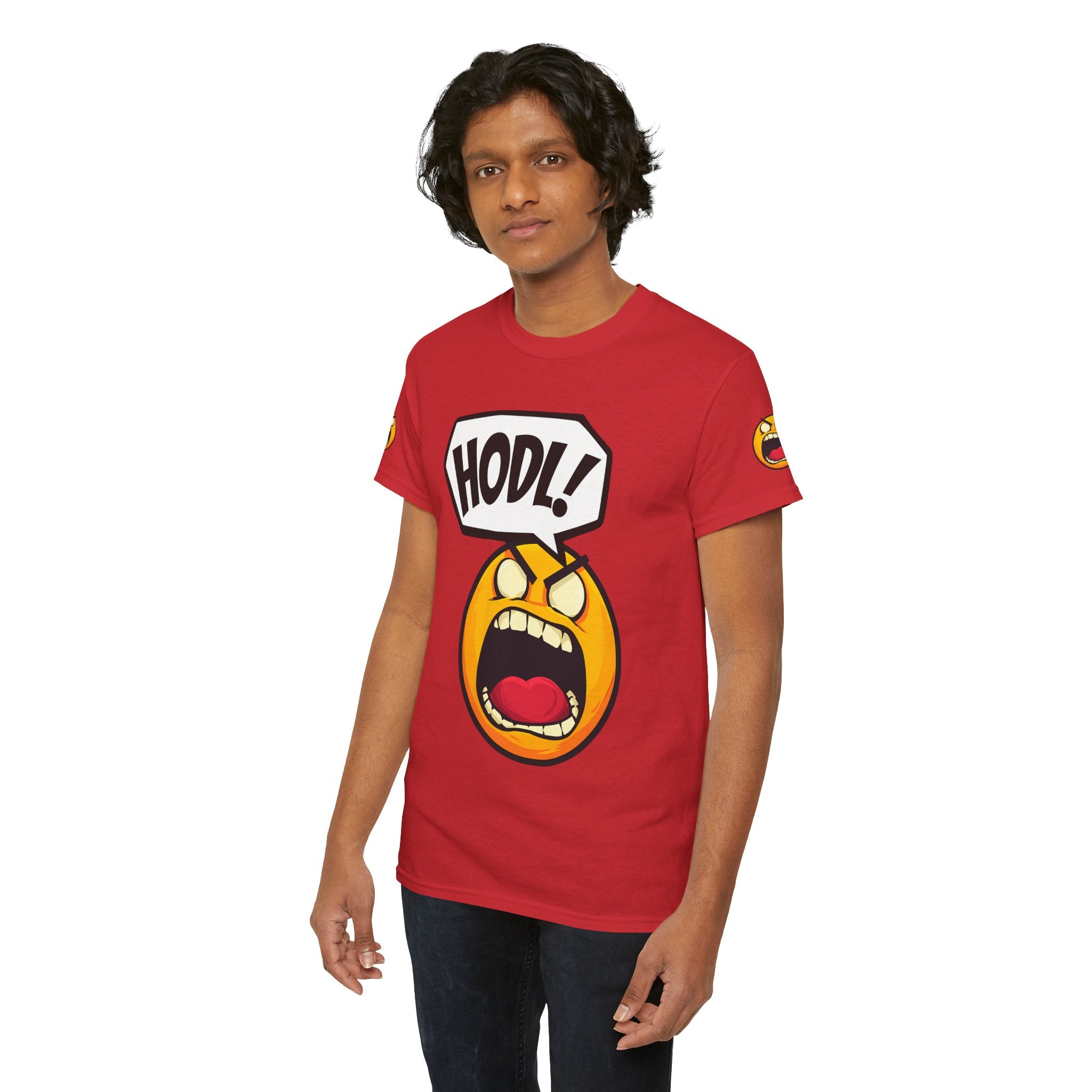 Bits Please HODL Collection, Heavy Cotton Tee, Unisex