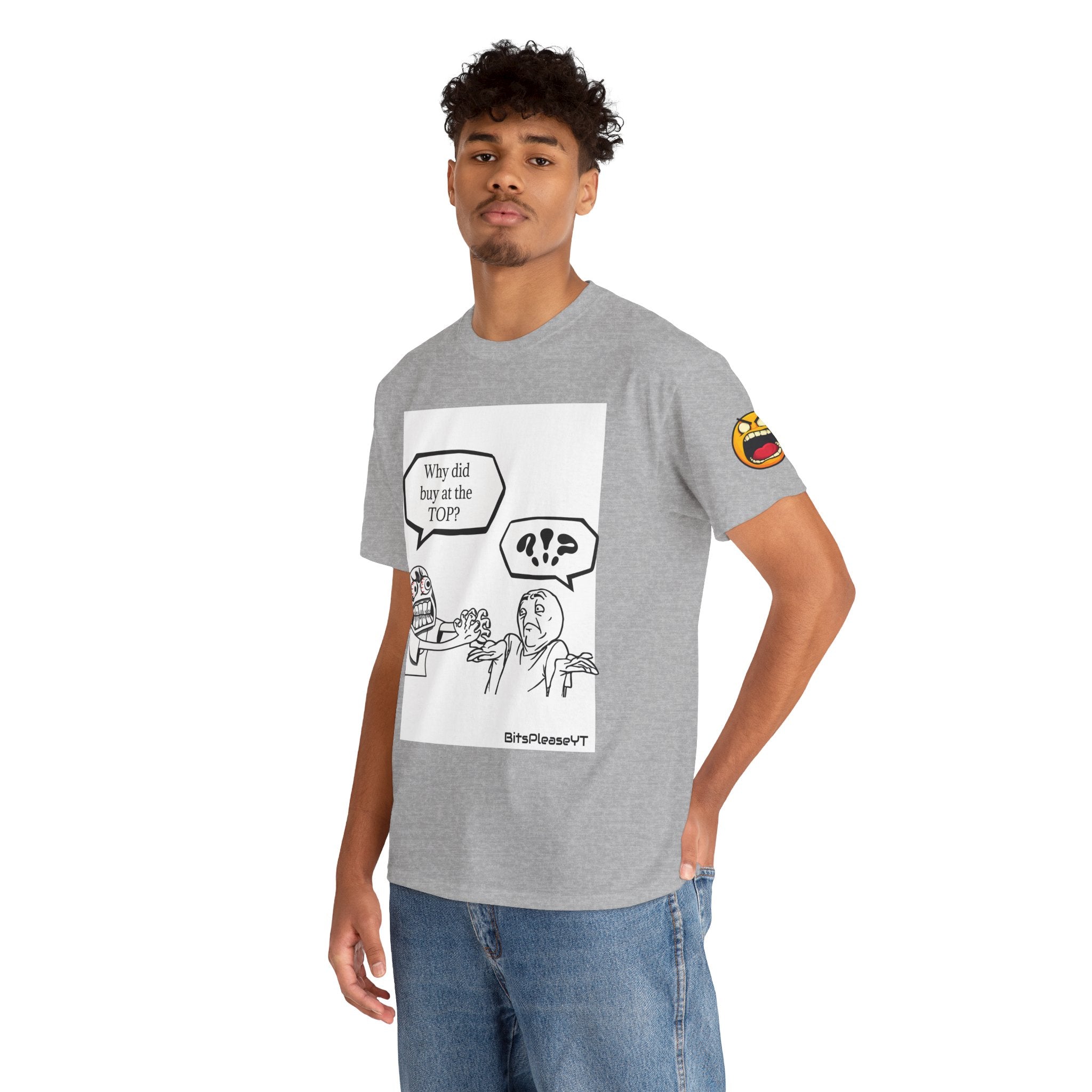 Meme T-Shirt Collection Created by Bits Please, Heavy Cotton Tee, Unisex