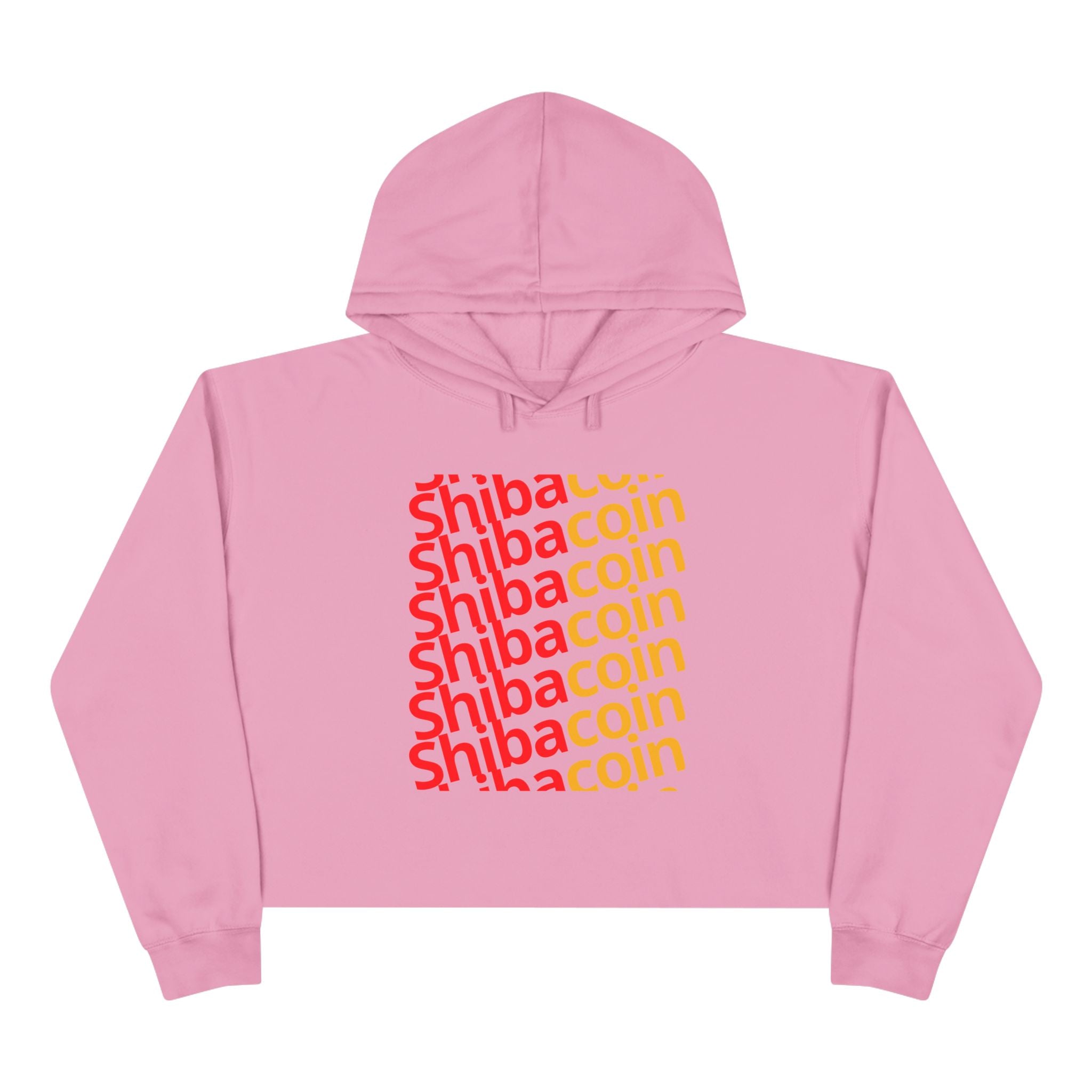 Official SHIC Crop Hoodie with SHIC Design, Trendy Sweatshirt for Crypto Lovers, Dog Lovers Gift, Perfect for Casual Days, Festival Wear